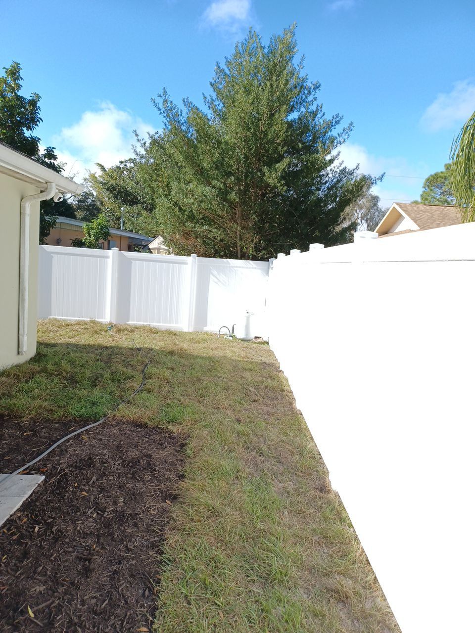 Venice, FL 6 ft. Tall White Vinyl Privacy Fence  by Asap fence and gates, LLC
