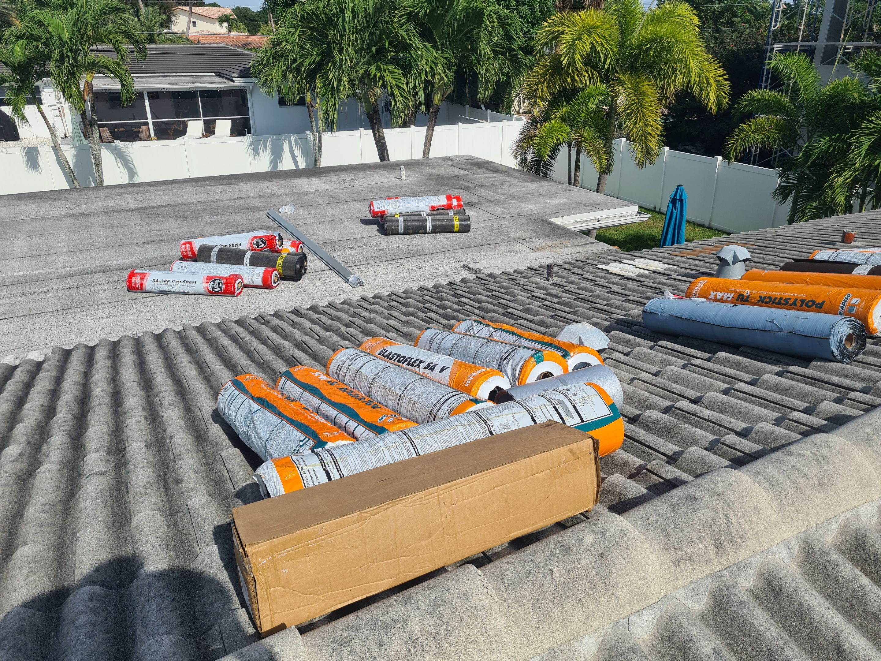 Residential Roofing Installation using Eagle Roofing Tile by BLUES BROTHERS ROOFING
