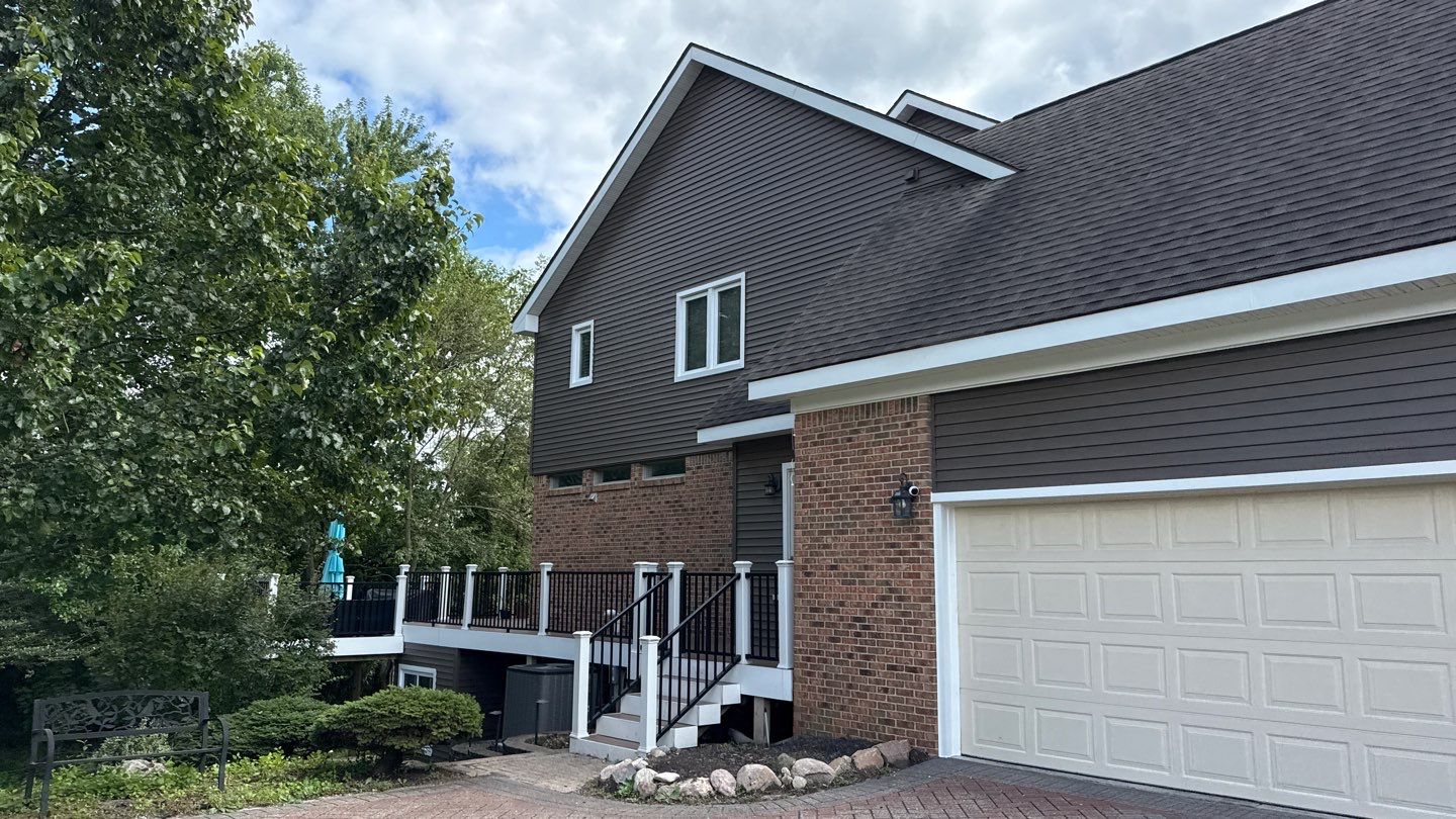 Siding Replacement using Alside Odyssey D4" Flagship Brown by 180 Contractors