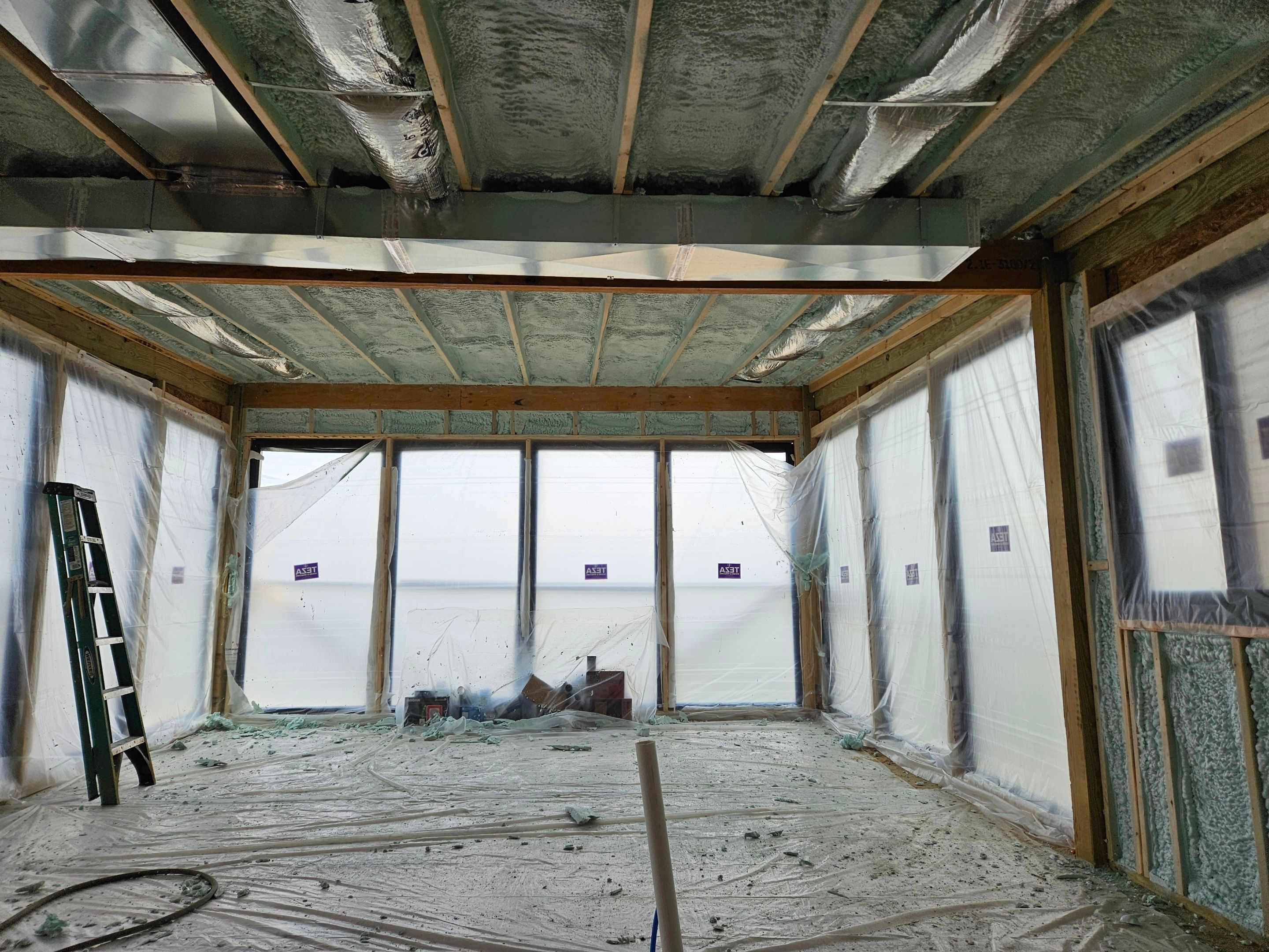 Project in Bluemont, VA by Founders Insulation