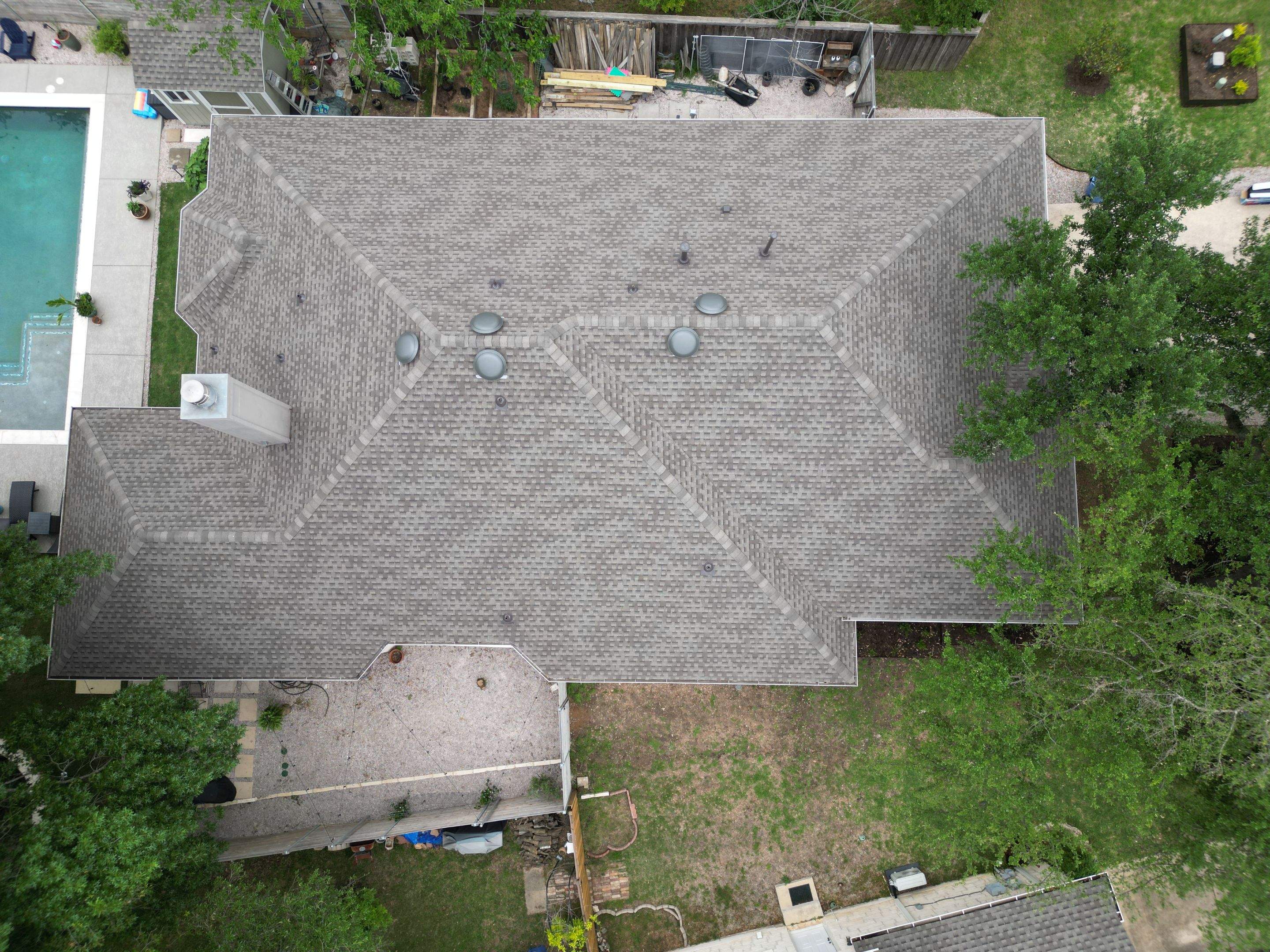 Weathered Wood - GAF Timberline HDZ by RoofsOnly.com