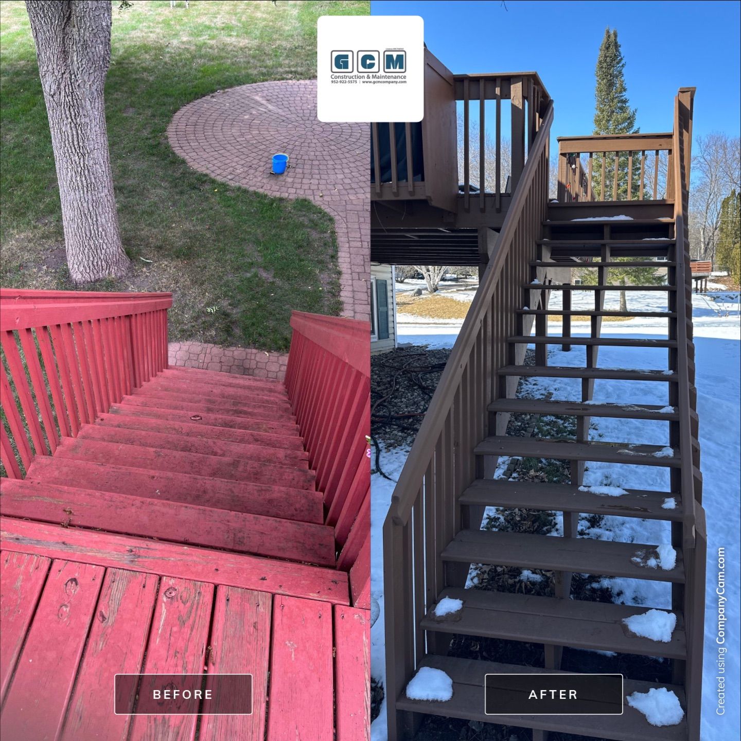 Repaint Deck - Minnetonka, MN by Gassen Construction and Maintenance