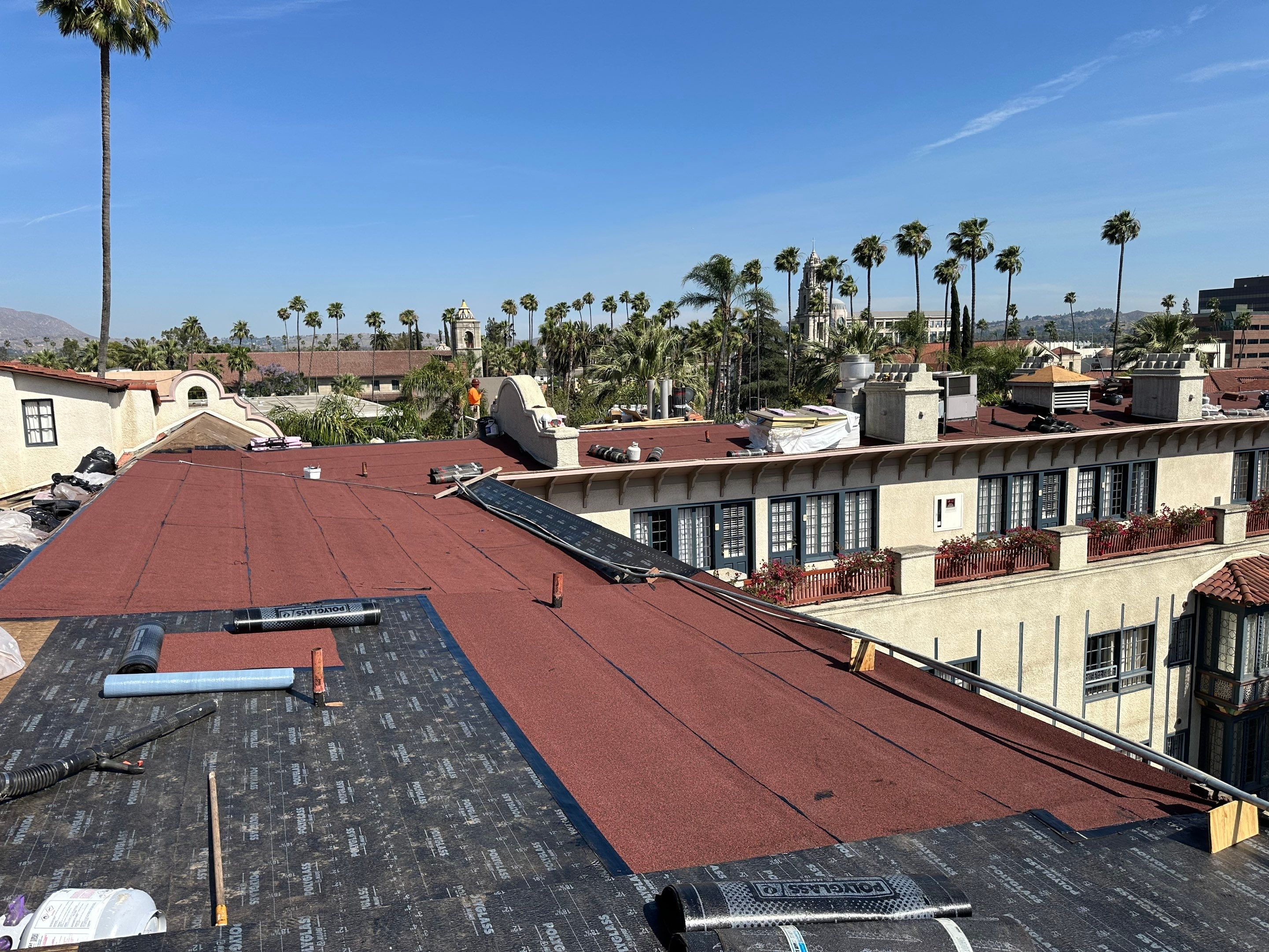 Mission Inn Hotel Roof Replacement by Veirs Kluk Roofing Inc. Lic# 624176