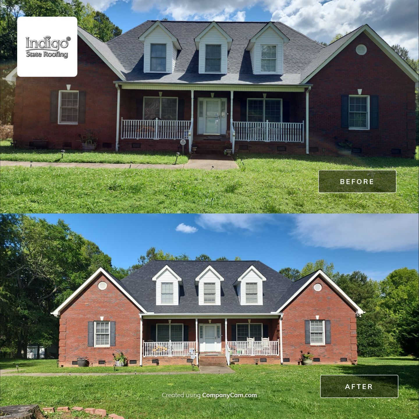 Residential Roofing Installation using Owens Corning® Oakridge Onyx Black by Indigo State Roofing