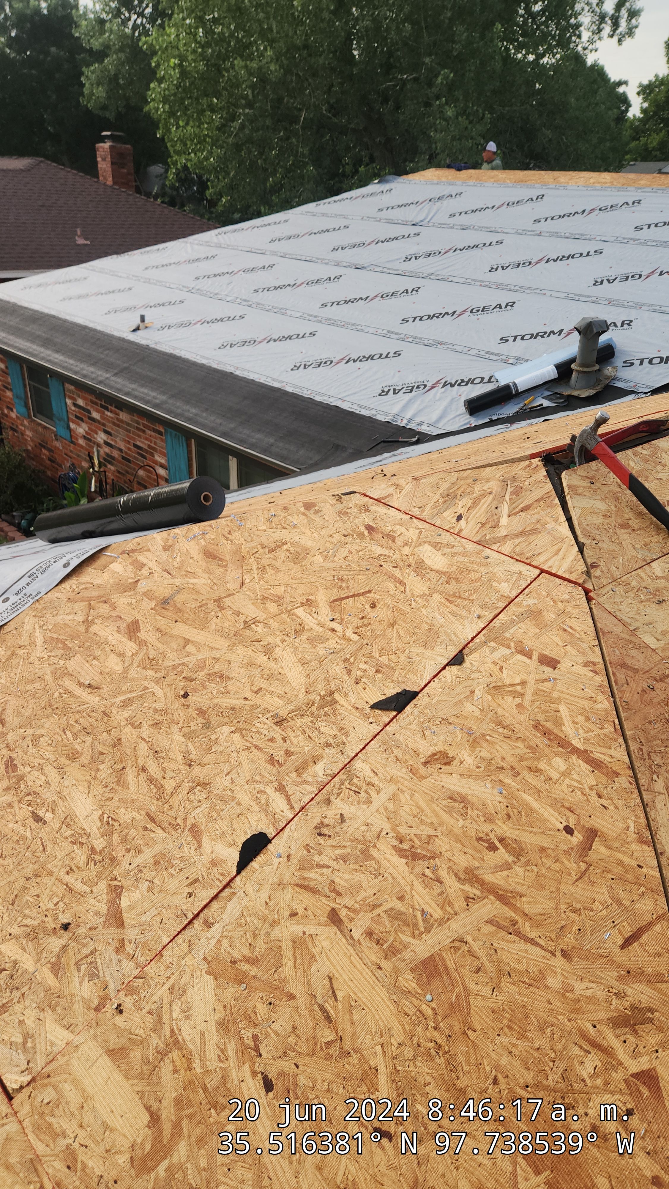 Residential Roofing Installation using Owens Corning by Castillo Roofing
