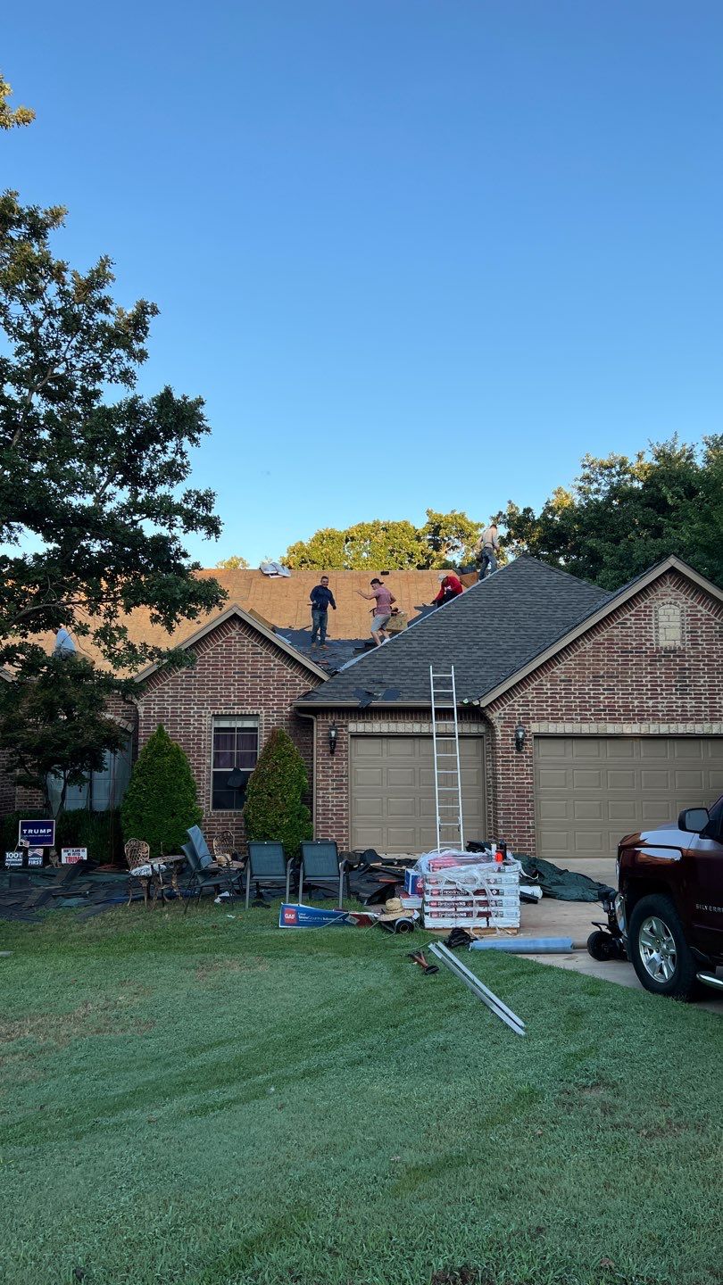 Residential Roofing Installation using GAF Natural Shadow  by A & H Roofing and Contracting