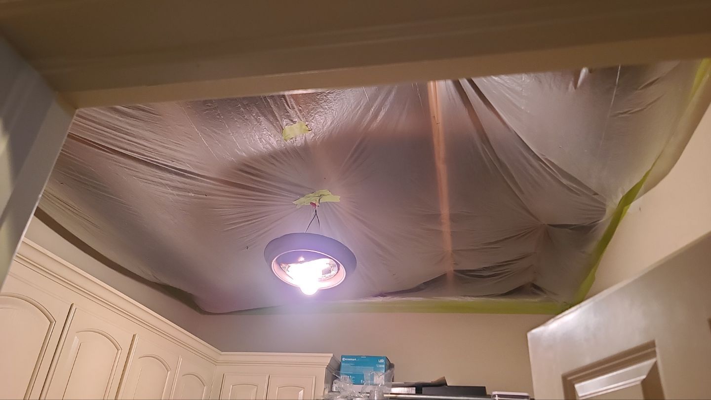 Water Mitigation Project in Mounds by Decor Roofing & Restoration