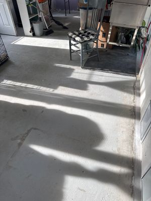 Grey Epoxy Flake Floor Installation for a Muskegon Sunroom