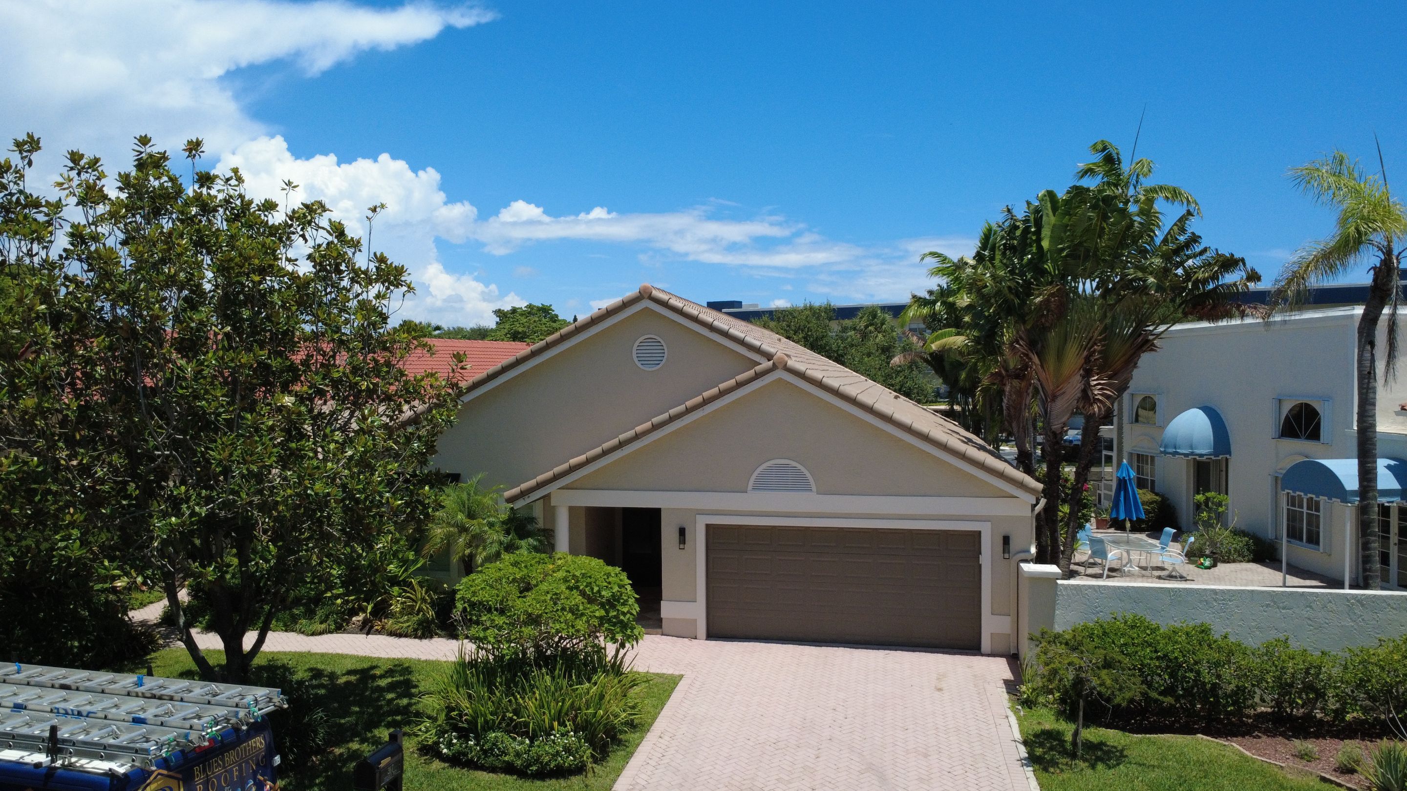 Residential Roofing Installation using Eagle Roofing Tile by BLUES BROTHERS ROOFING