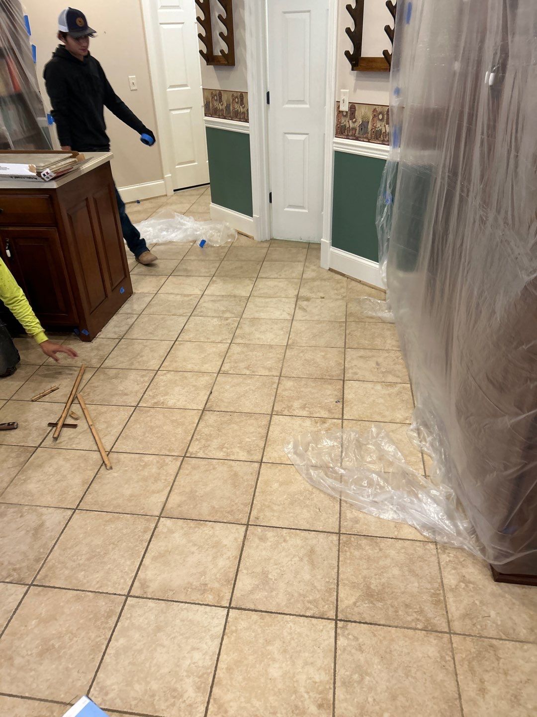 Kitchen Floor Refresh by Footprints Floors of Nashville