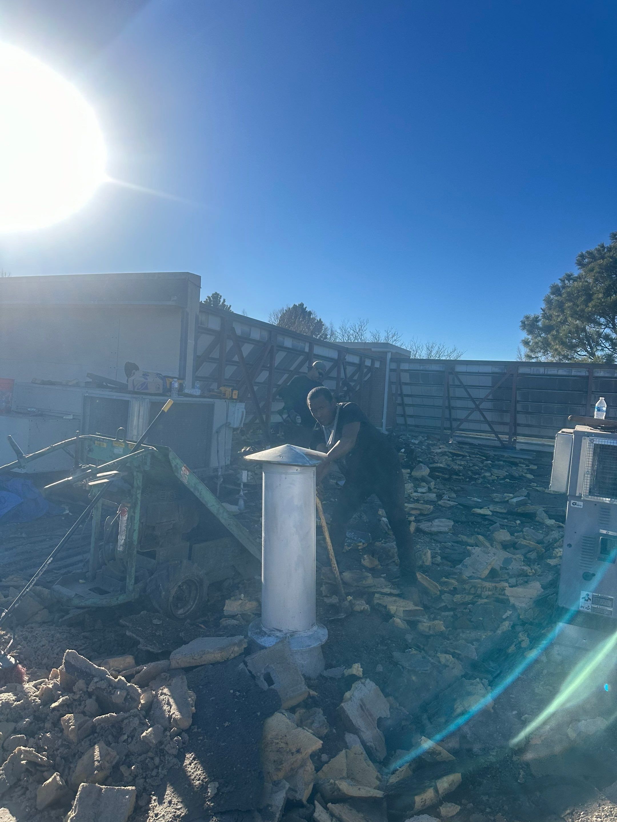 Commercial EPDM Re-Roof From Rhino Roofing LLC by Rhino Roofing LLC