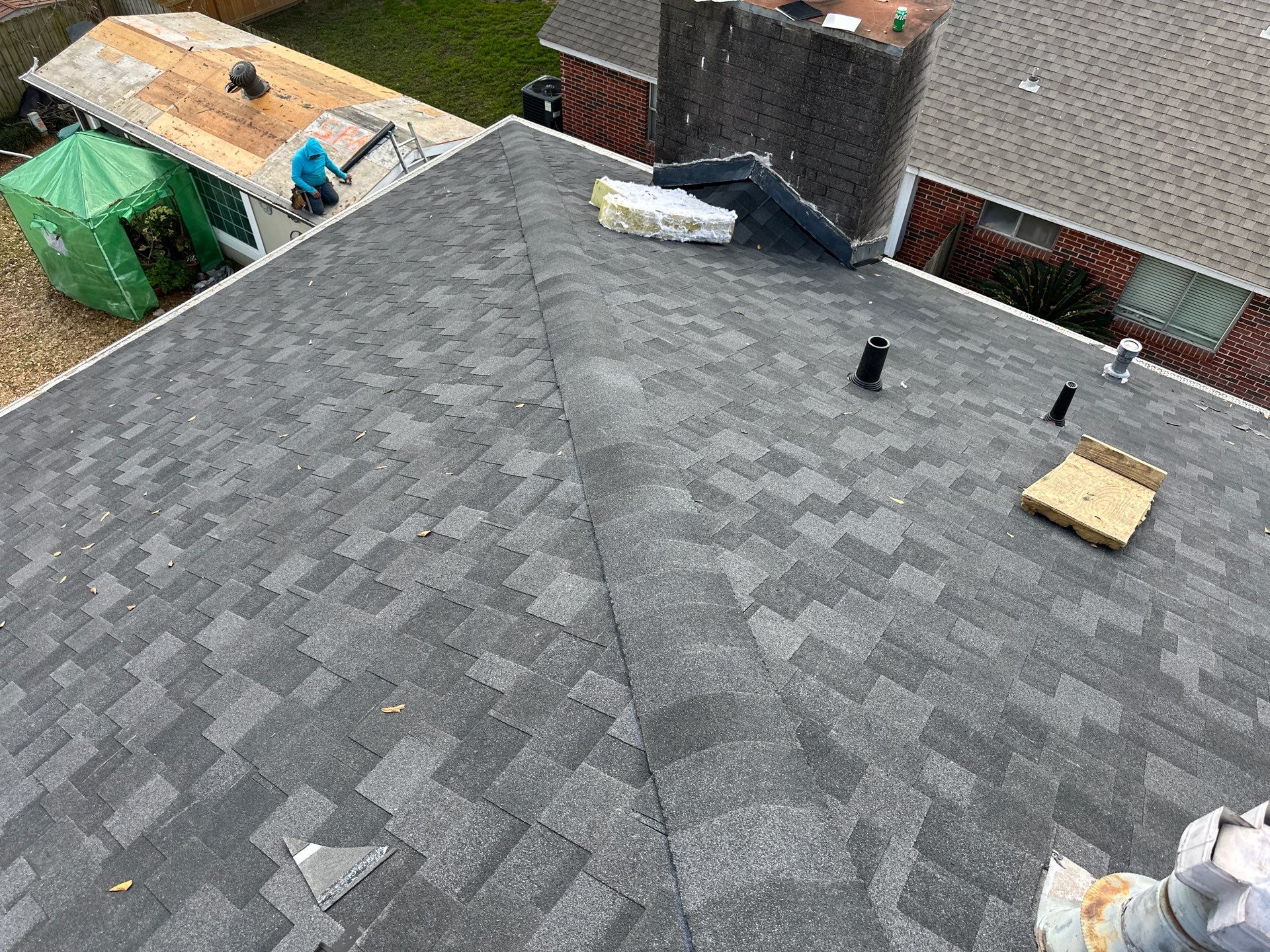 Roof Replacement completed in the Cypress Area!  by Core Four Roofing