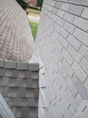 chimney flashing and roof repair in Edmond