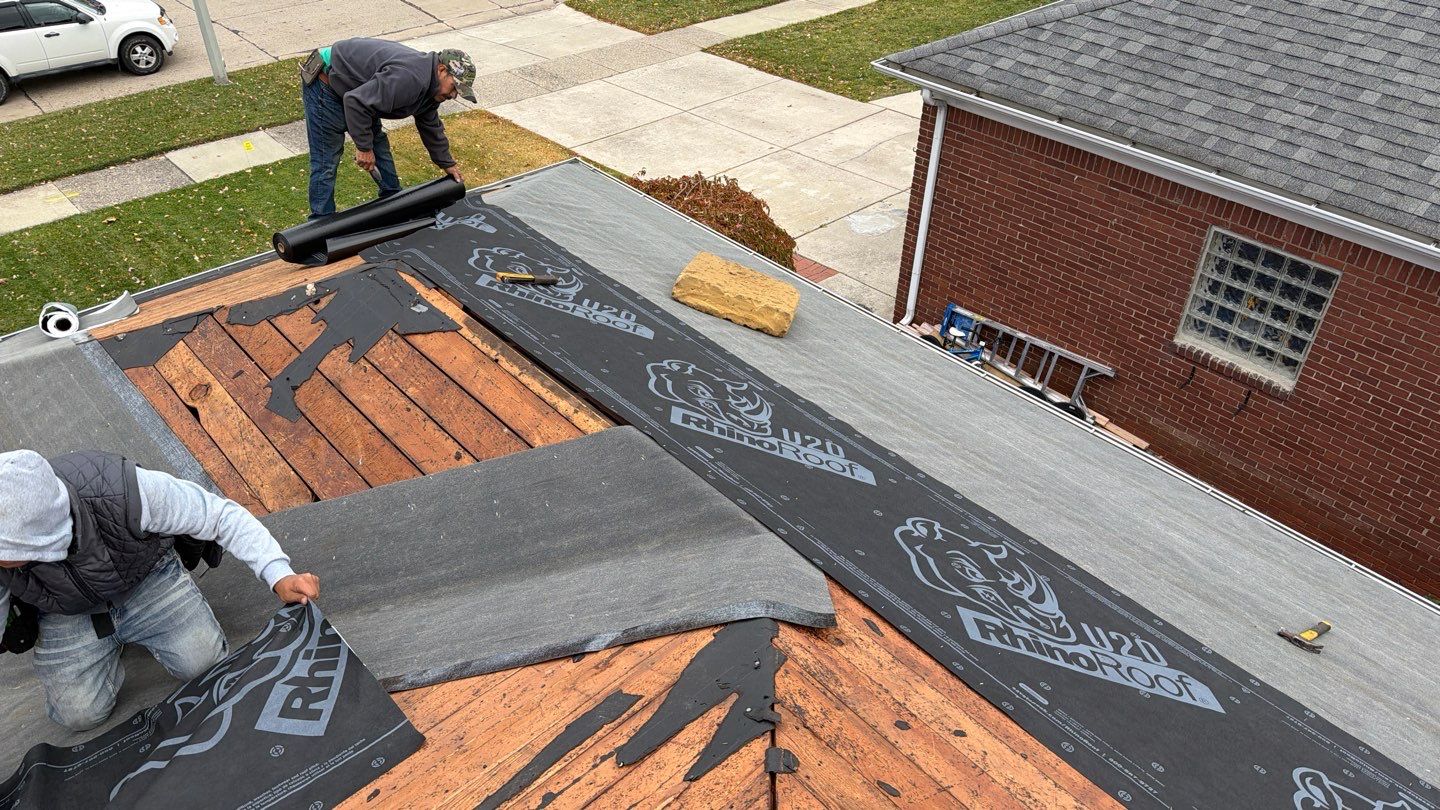 Roof Replacement using Owens Corning Onyx Black by 180 Contractors