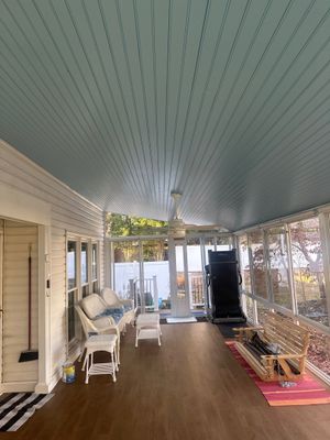 Porch Ceiling in Greer