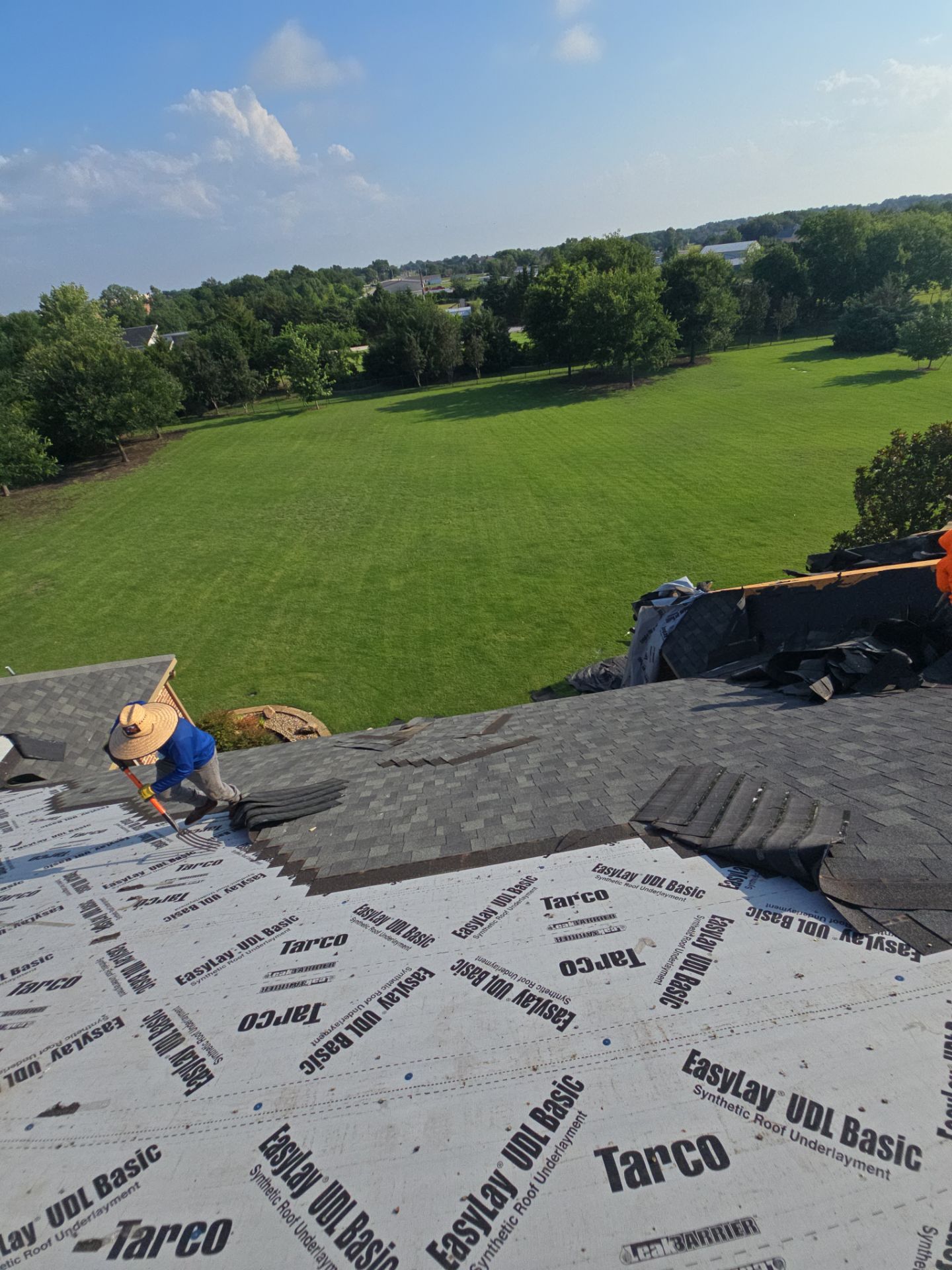 Owens Coring Class 4 Estate Gray  by First Out Roofing 