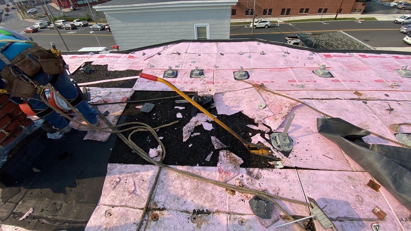 Residential Roofing Installation using EPDM/Rubber by Sensible Home Solutions