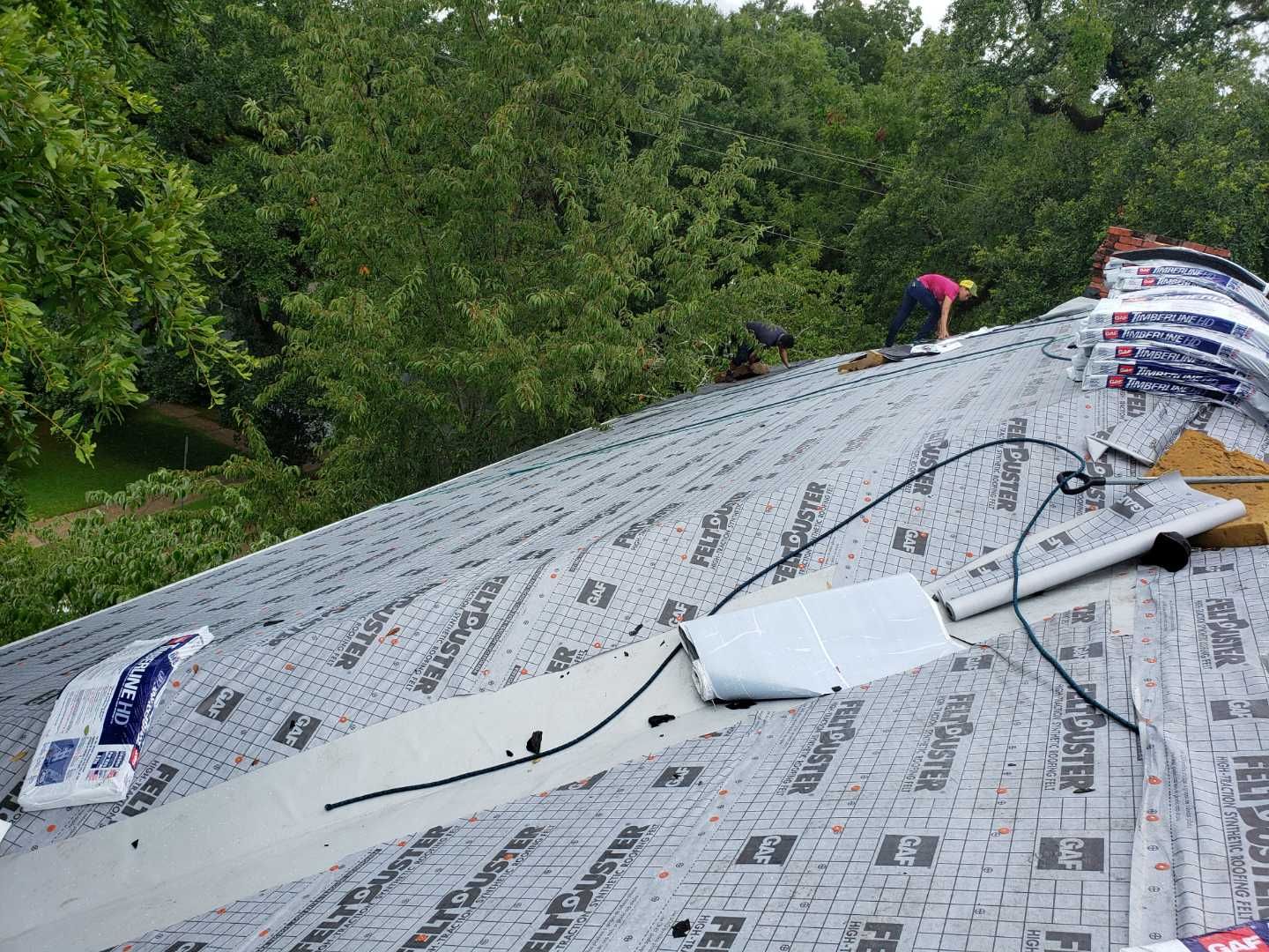 Residential Roofing Installation by American Roofing & Construction LLC
