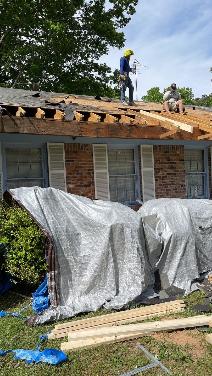 Emergency Tree Damage Restoration & Full Roof Replacement | Metro Atlanta, GA by Mosaic Roofing Company