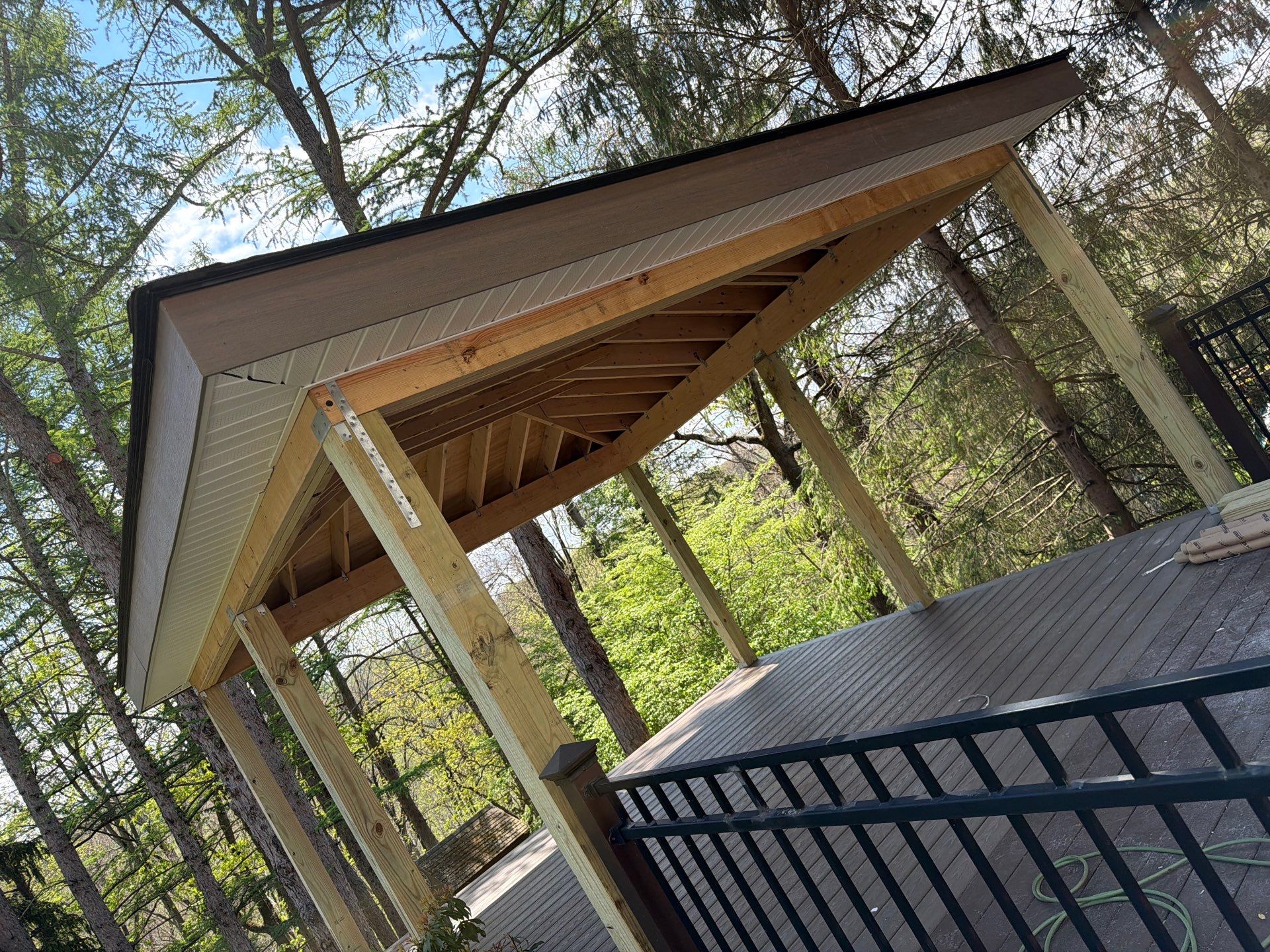 New Deck With a Screened In Porch In Mendham, New Jersey by deck guardian