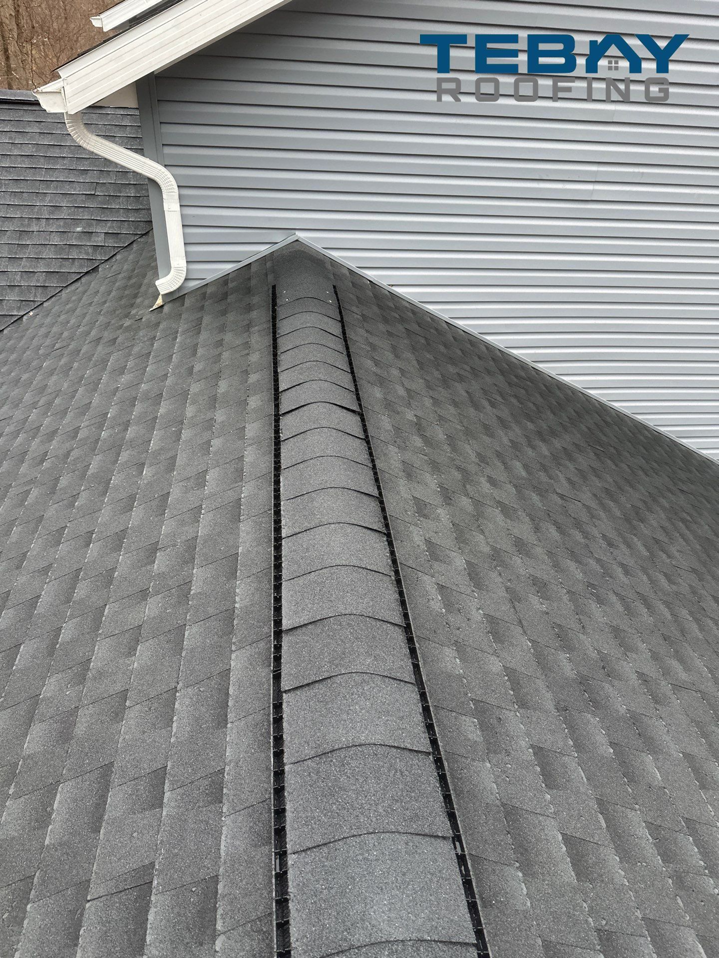 Residential Roofing Installation using GAF Timberline HDZ, Charcoal by Rainstoppers Roofing