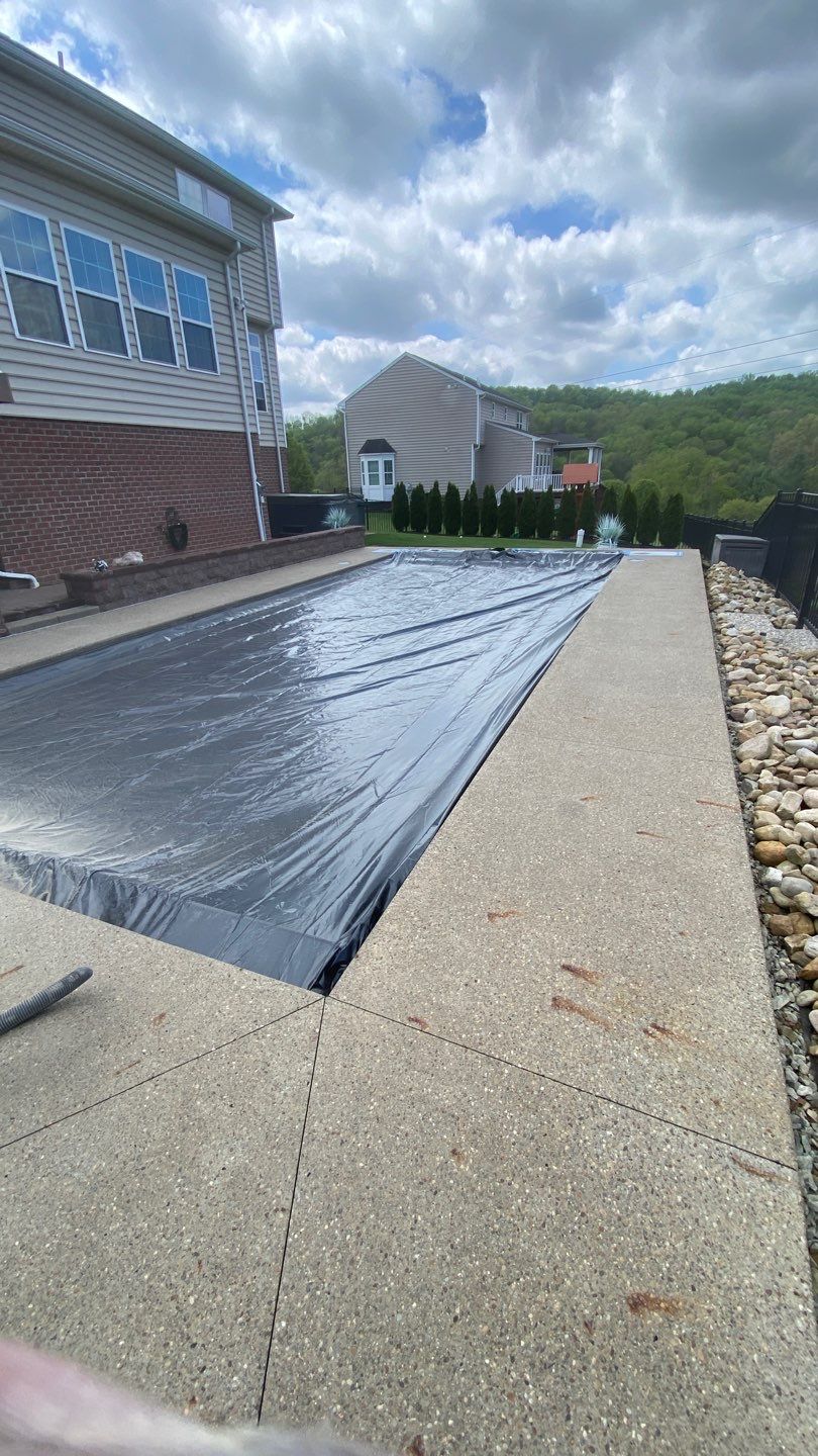 Pool Deck Project in Venetia by Floors in a Day, Inc