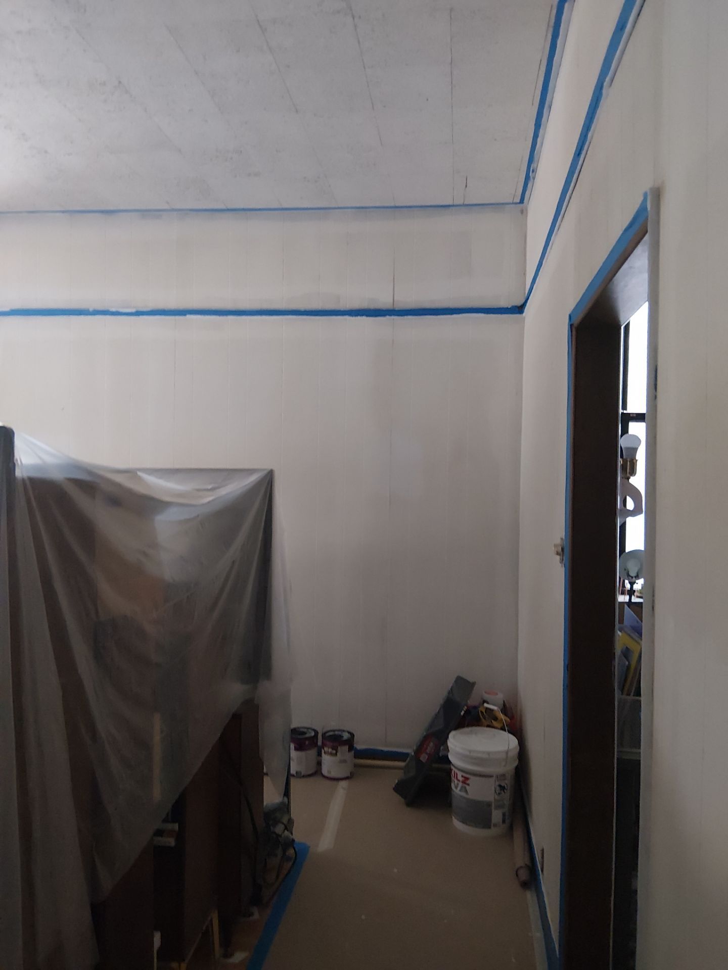 Interior Transformation: Refreshing Wood Paneling by Legendary Services Company LLC.