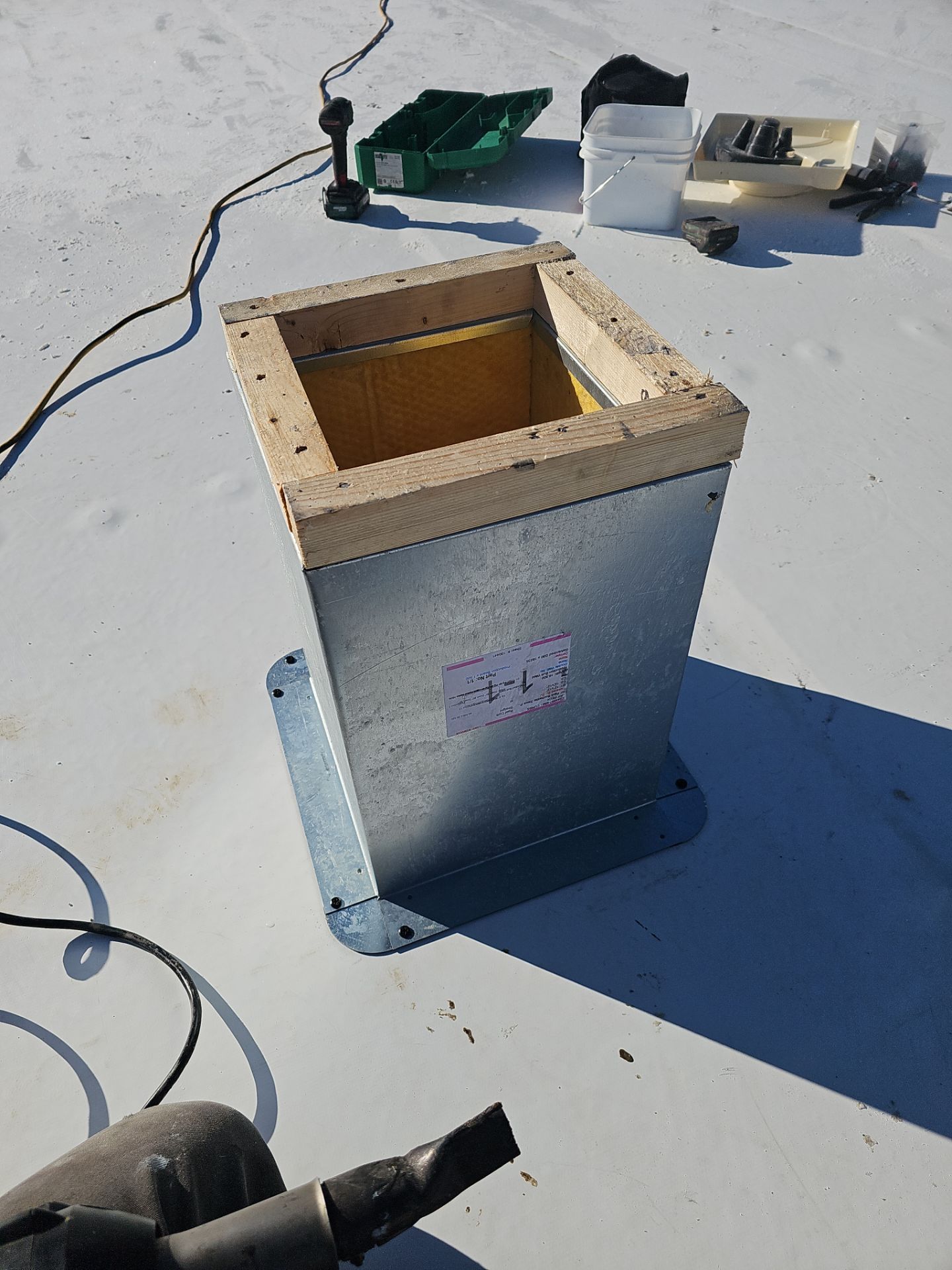 Commercial Roofing Installation using Insulated roof and wall panels by Nitro Roofing and Construction