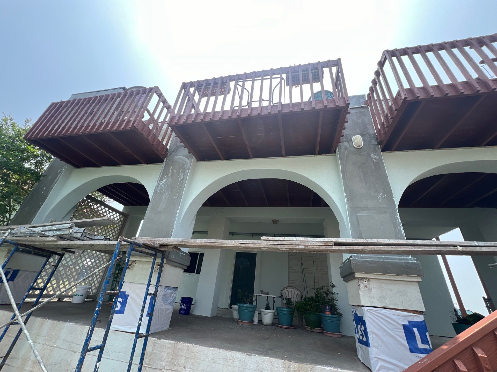 Waterfront Stucco Remastered by Bayfront Roofing and Construction