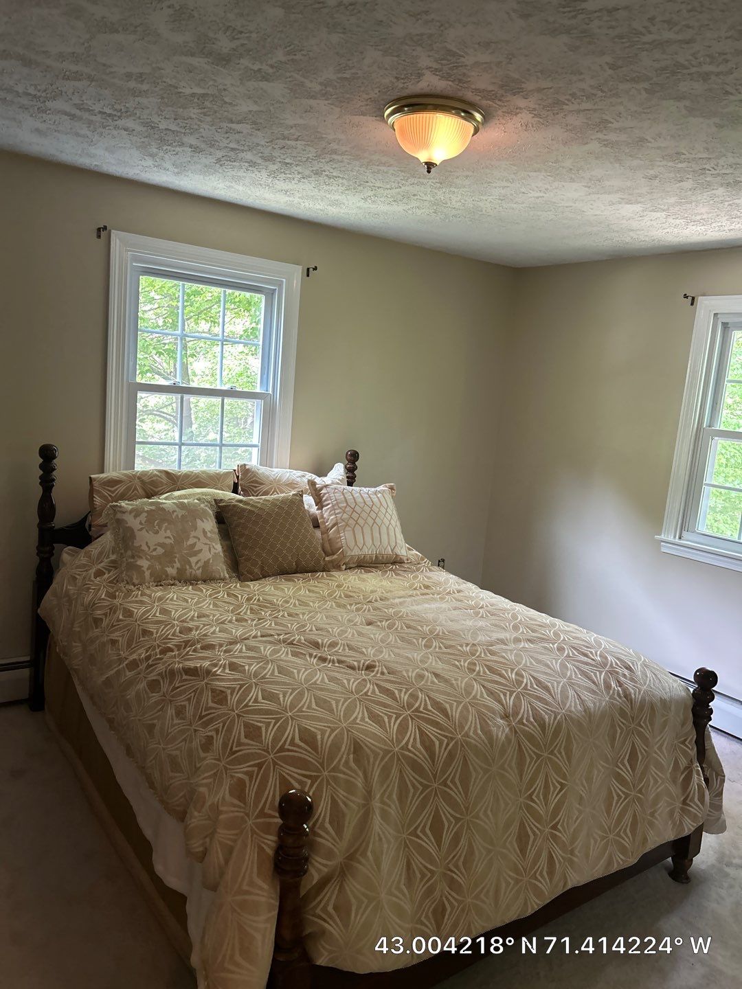 Interior Bedroom Painting and Drywall Repair in Manchester by The Persnickety Painters
