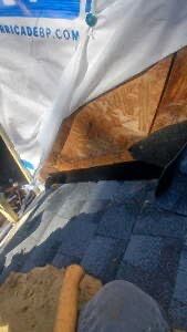 Chimney Siding Reconstruction and Full Exterior Painting in Marietta by Swift Home Renovations