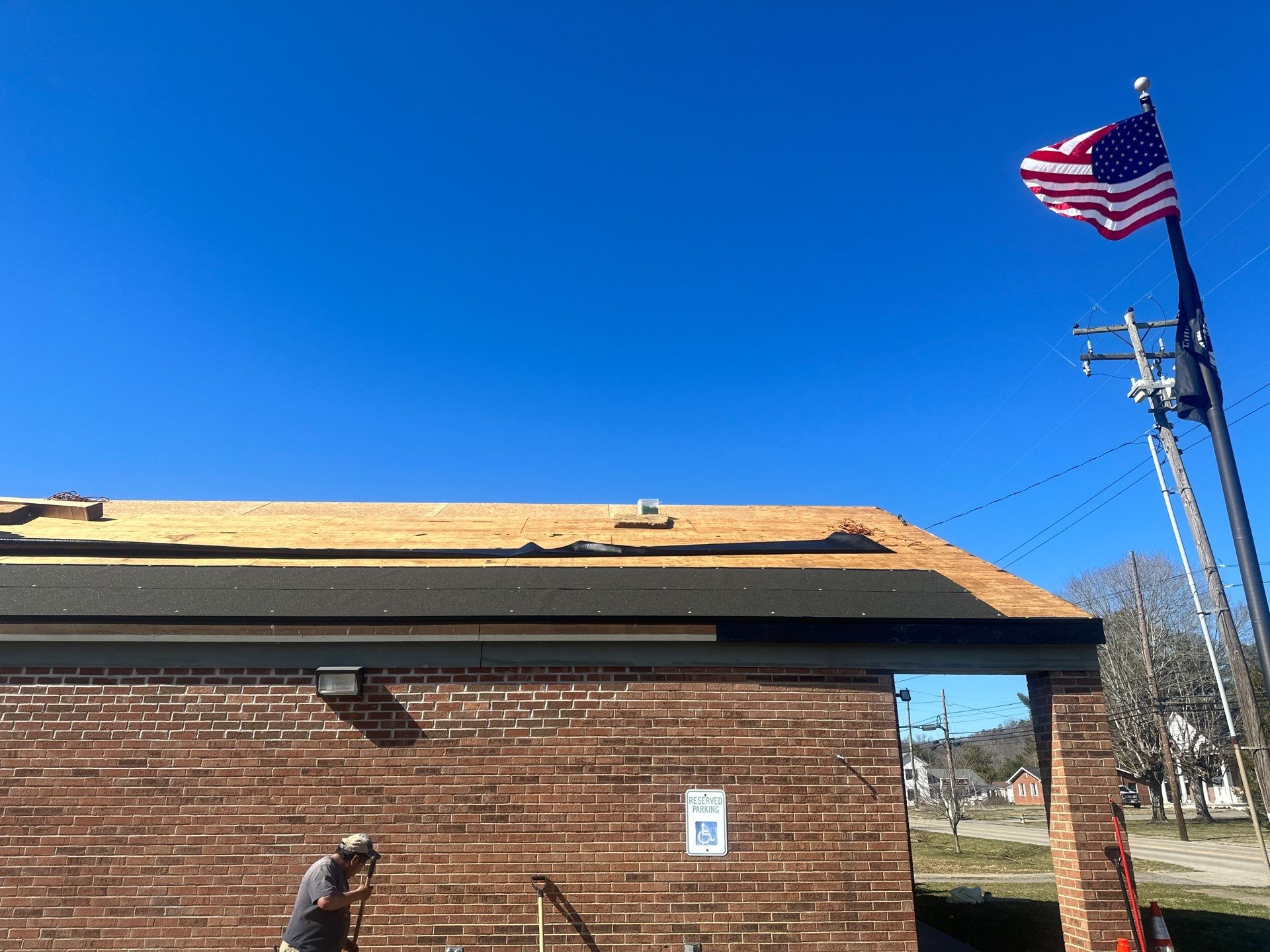 Residential Roofing Installation using GAF Timberline HDZ Charcoal by Nitro Roofing and Construction