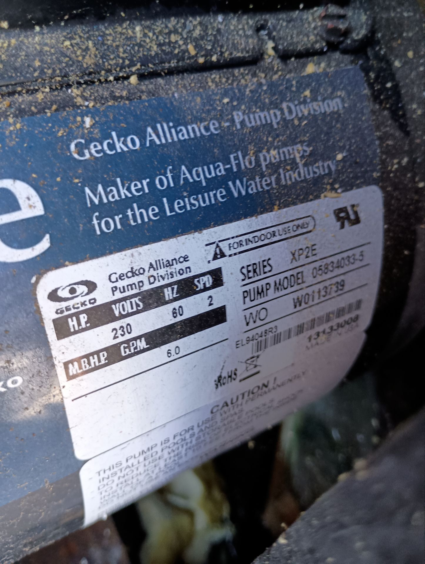 Leaking Pump by Action Spa Repair LLC