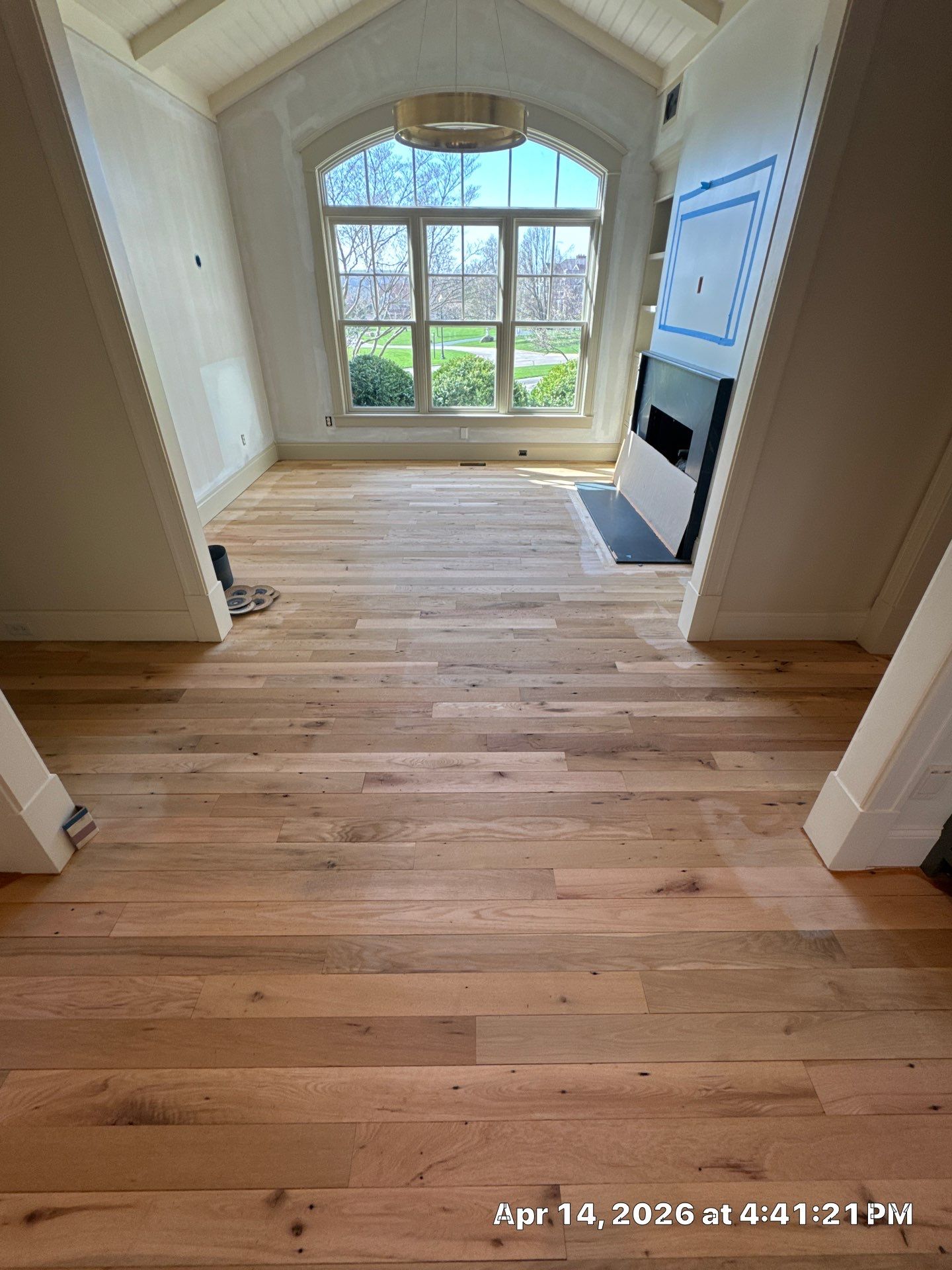 Sand and Finish, Herringbone Feature! by RTBaldwin Hardwood Floors
