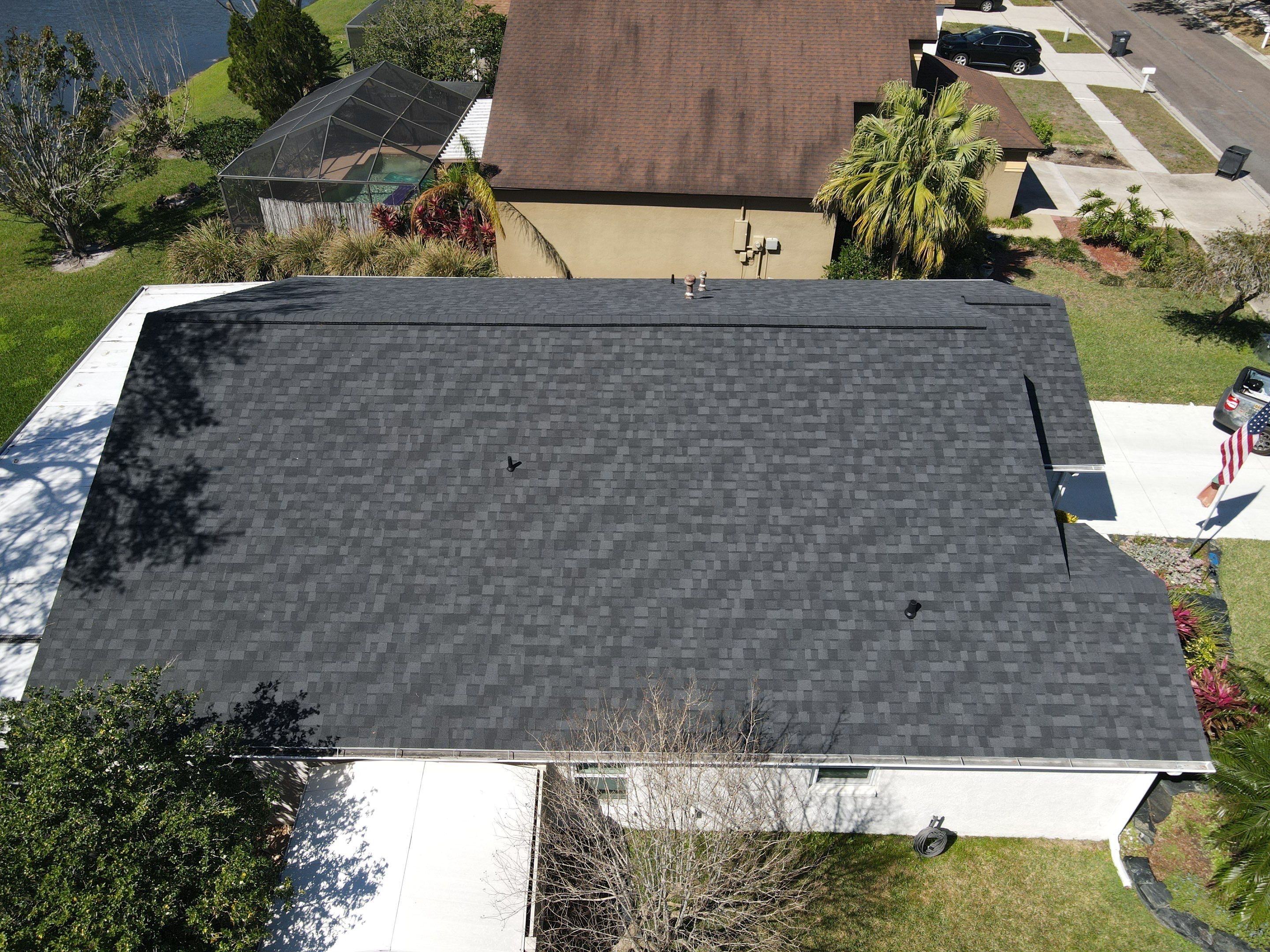 Roof replacement in Brandon, FL. by Steadfast Roofing