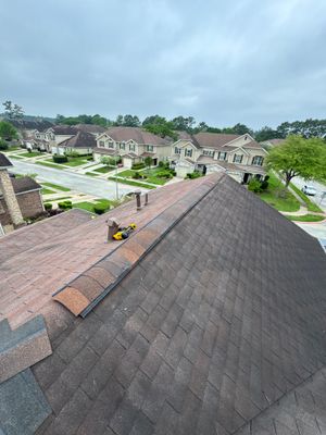 Roof Repairs Project in Tomball, TX