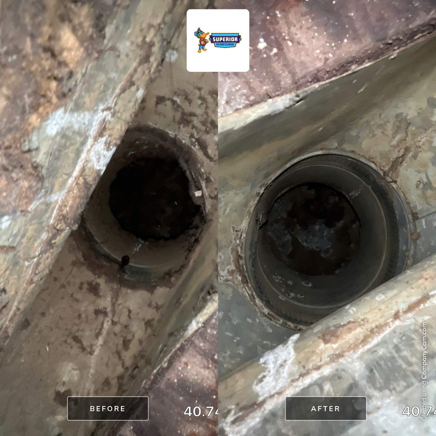 Air Duct Cleaning With a Vacuum Truck in New Brighton, PA by Superior Air Duct Cleaning
