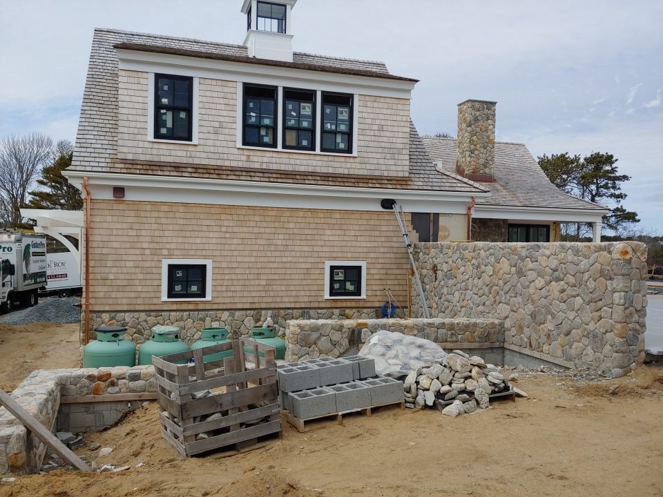 Chatham, MA Gutter Installation using 4x5 FiberGlass Gutter by Gutter Pro Enterprises
