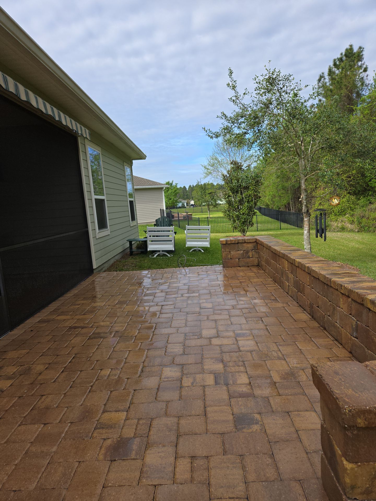 paver patio using Concrete Sealant by DuraSeal