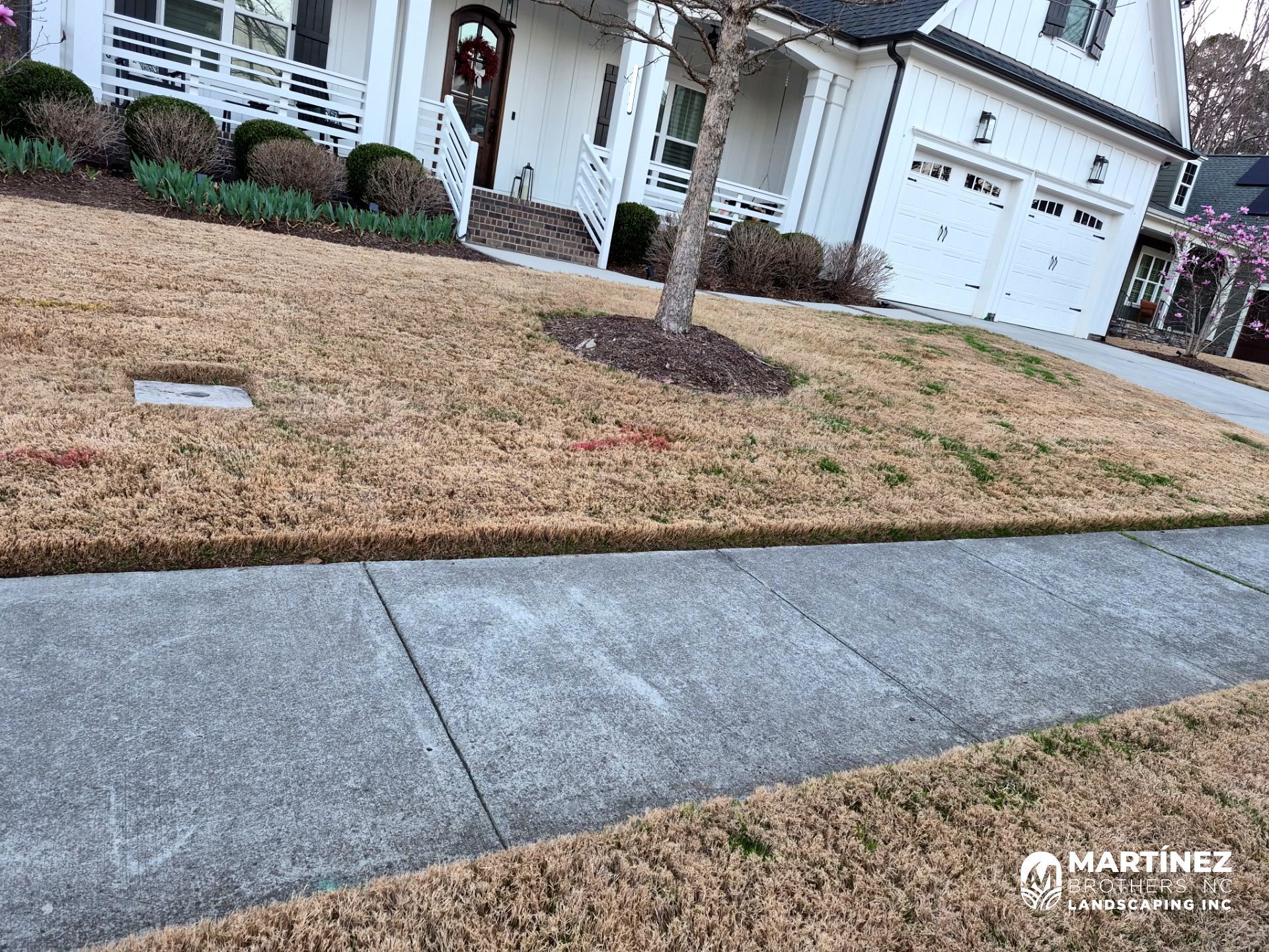 Shrubs pruning and mowing in Durham by Martinez Brother’s Nc Landscaping Inc