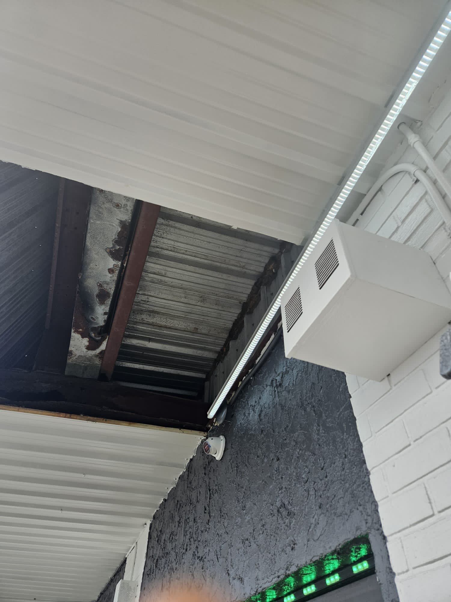 Commercial Roofing Repair using TPO and Metal Decking by Four Peaks Roofing
