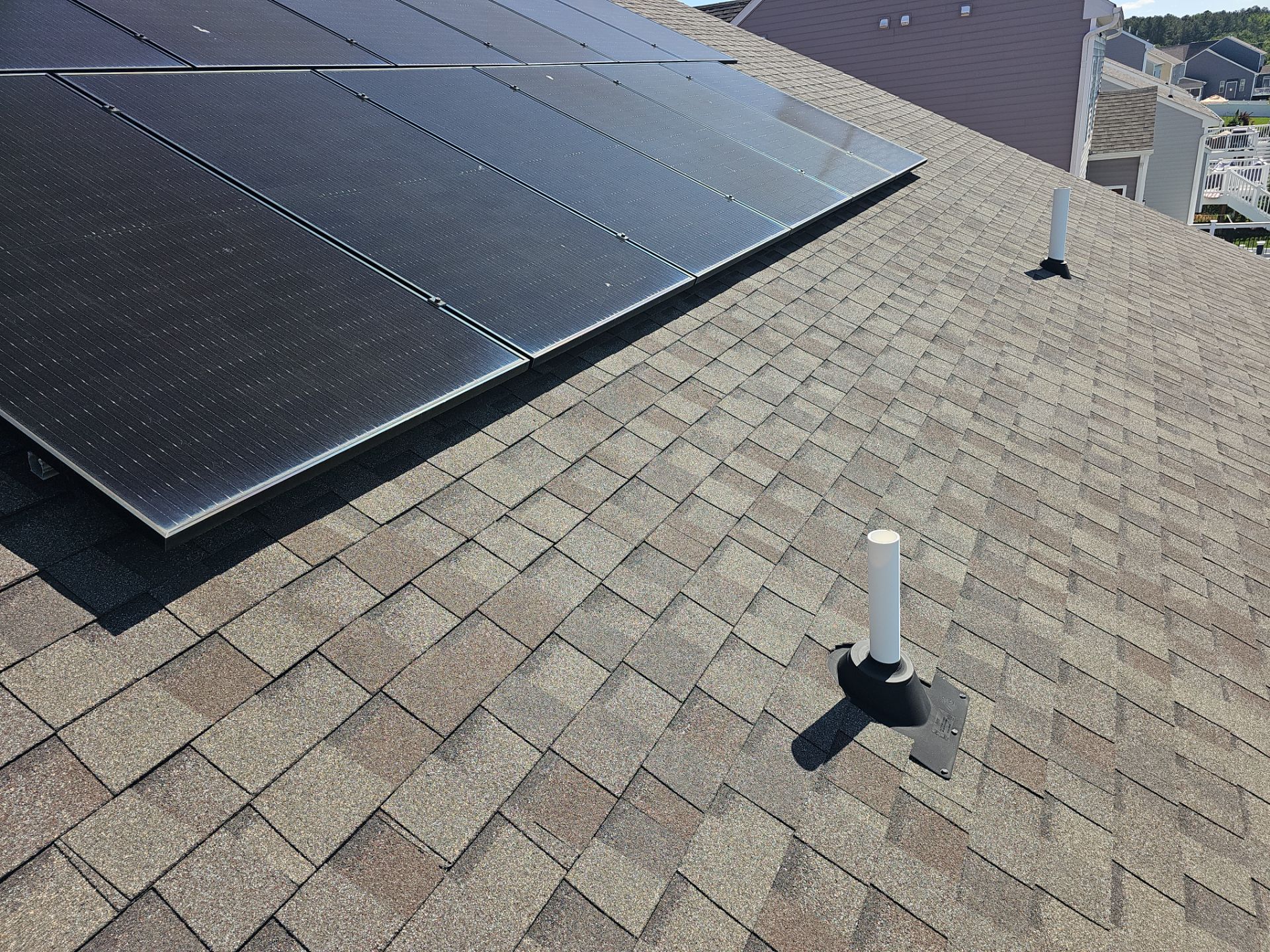 Roof Repair - Ridge Vent and Vent Flashing Boot Replacement by Winchester Roofing