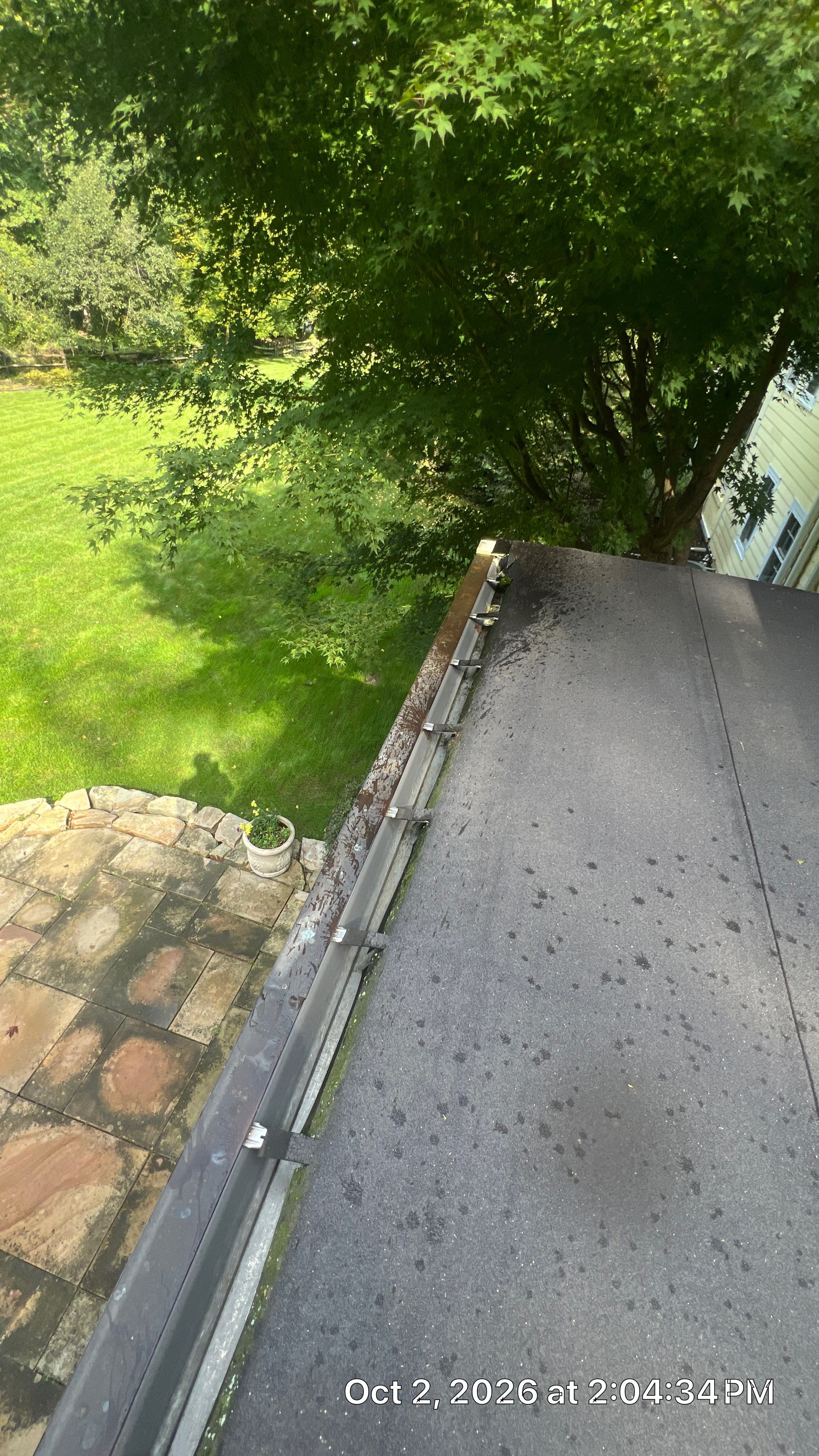 Gutter and Downspout cleaning in Montville New Jersey 07045 by NJ Home Maintenance Services
