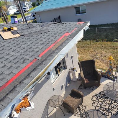 Residential Roofing Repair using Owens Coring Duration Shingles