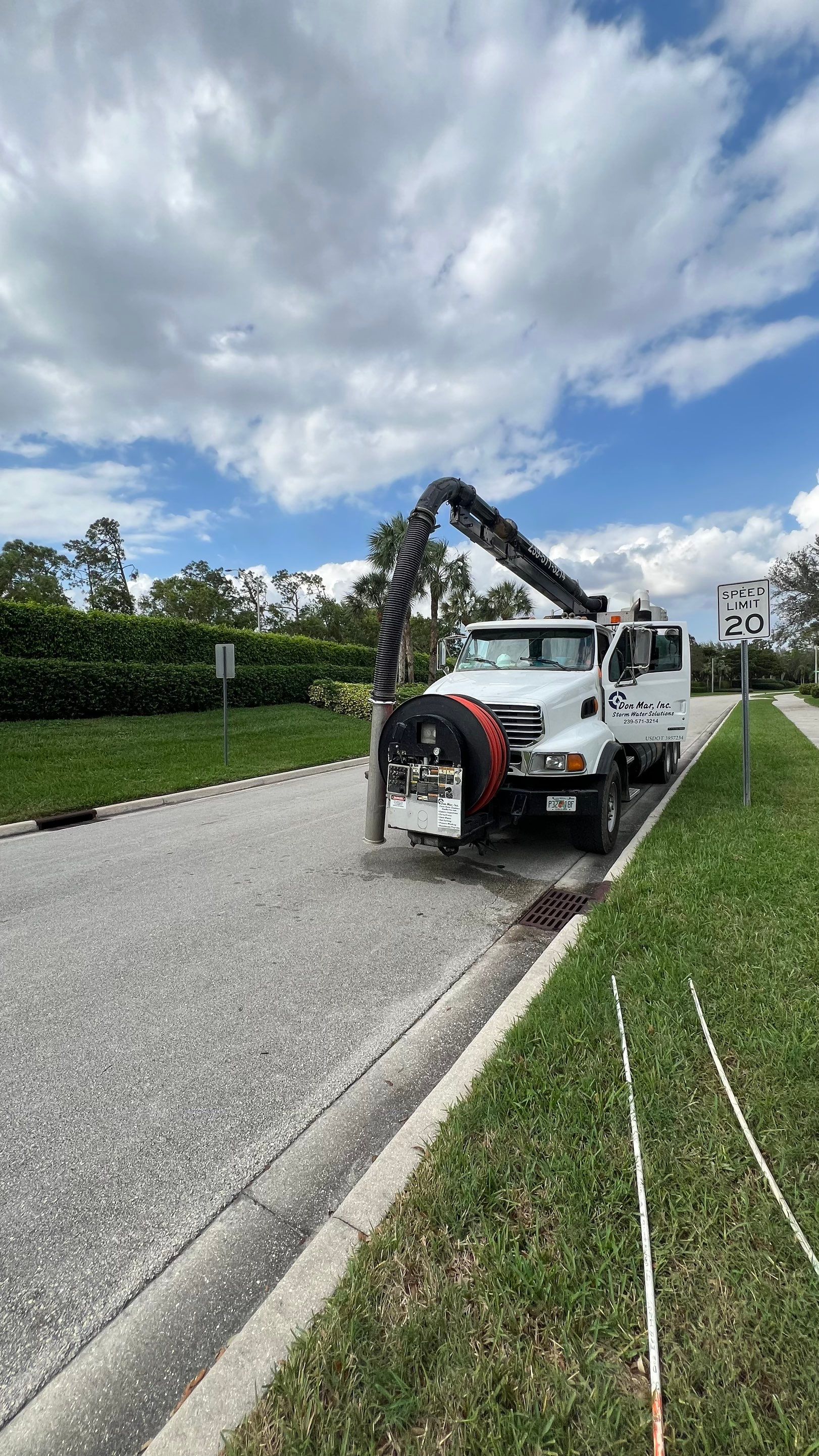 Community Stormwater System Catch Basin Cleaning by Don Mar, Inc. Storm Water Solutions