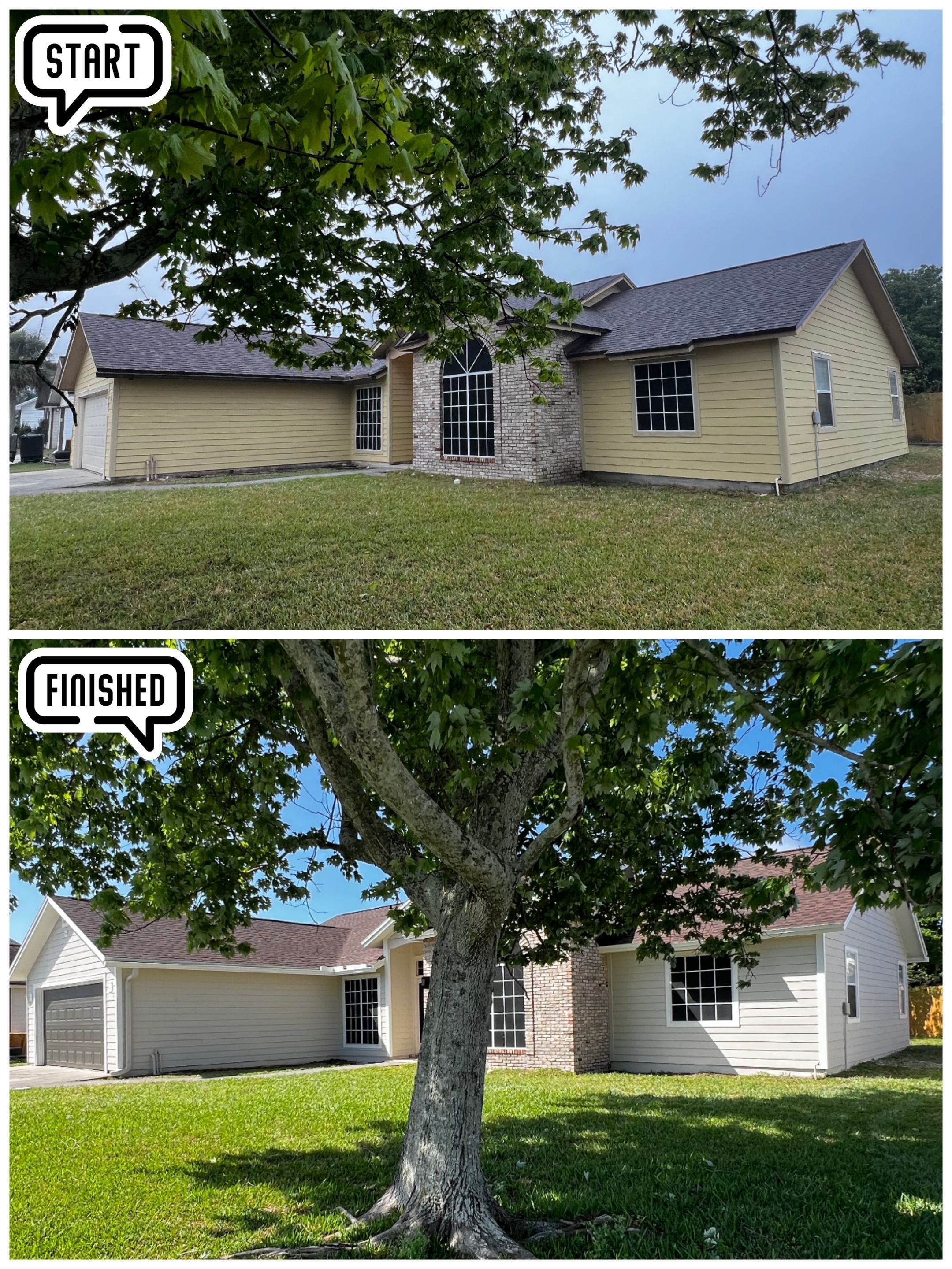 Exterior House Painting in Jacksonville, FL by A New Leaf Painting, LLC