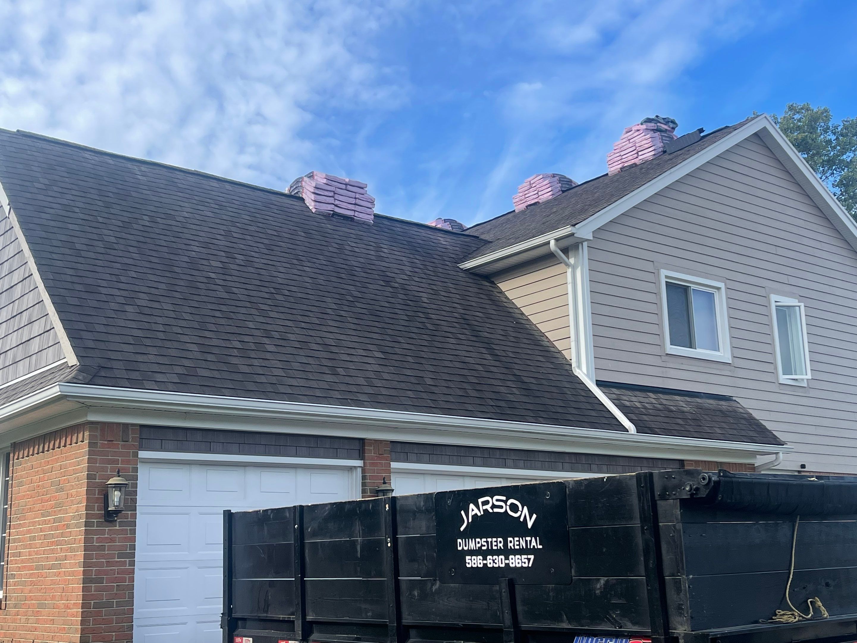 Residential Roofing Installation using Owens Corning Duration Designer Black Sable by JNR Roofing LLC