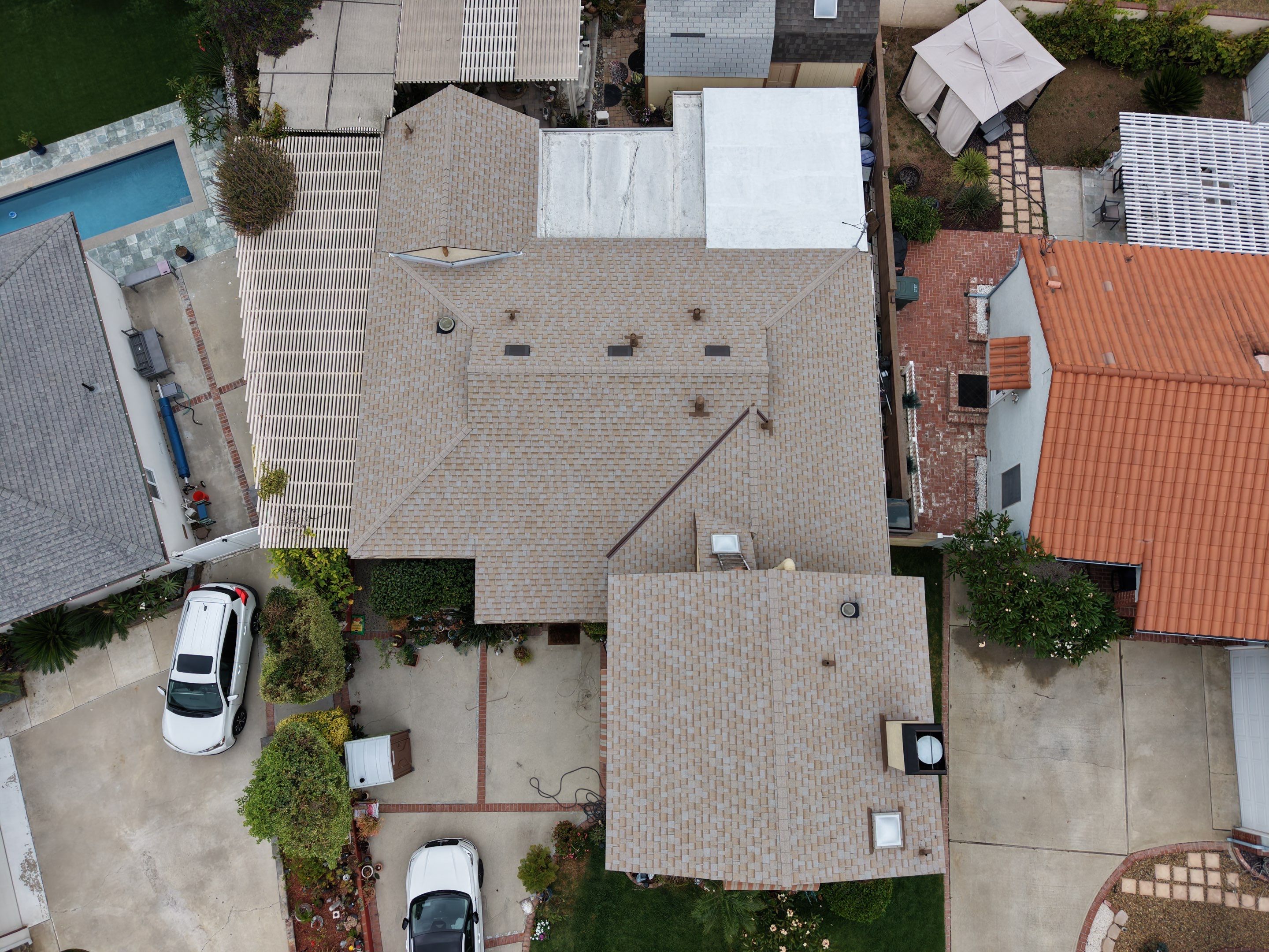 Architectural Shingle Roof Installation and Structural Sheathing Repairs by Hull Brothers Roofing
