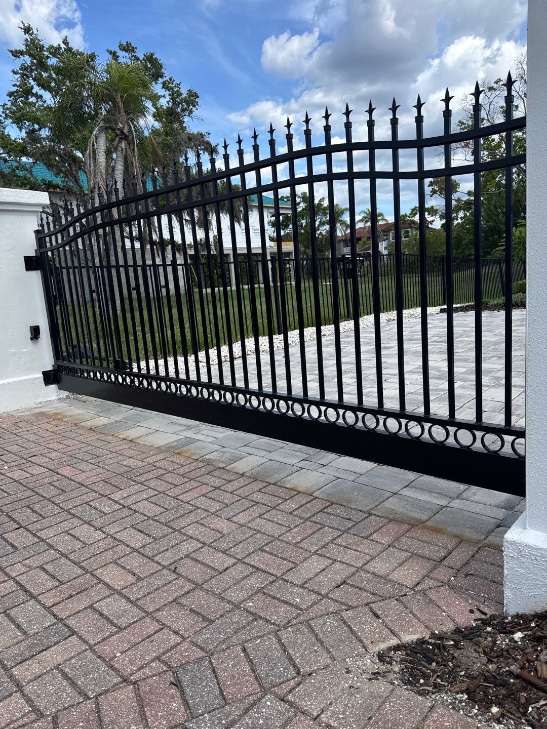 Customer Estate Gates With Operator by Asap fence and gates, LLC