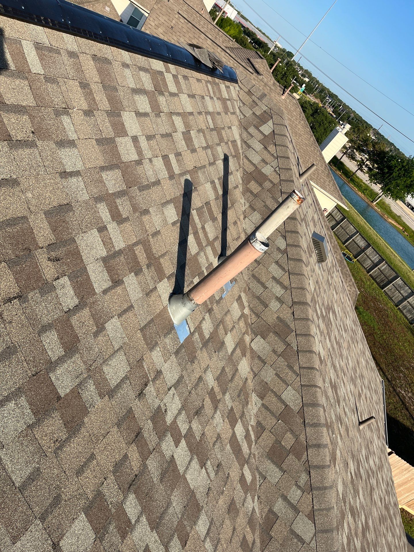 Residential Roofing Installation using Owen's Corning Duration (Lifetime) Shingles by Roof Repair Company